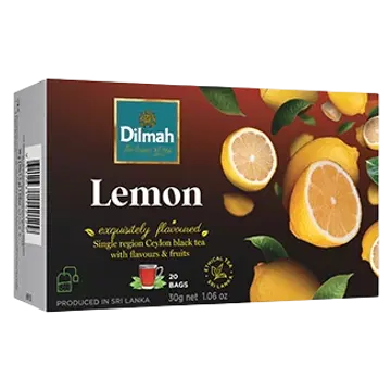 Dilmah Sidrunimaitseline must tee niidiga kotis 20x1.5g