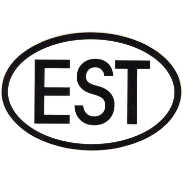 KLEEPS EESTI SINI-MUST-VA 116X76MM
