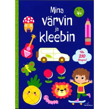 Mina värvin ja kleebin 4+