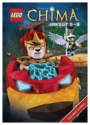 DVD Lego Chima jaksot 5-8