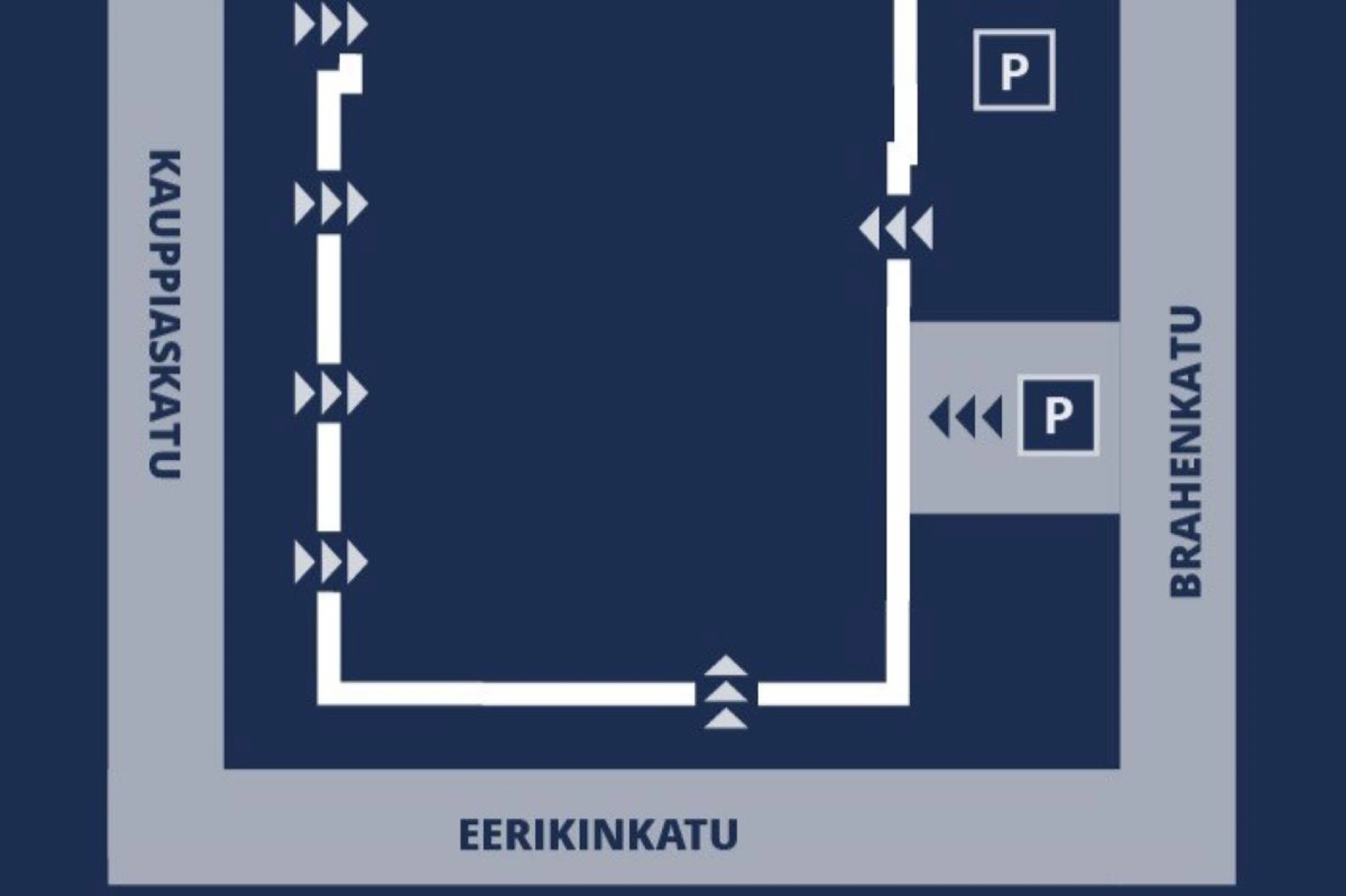 Ajo-ohje Europark Wiklund, saapuminen