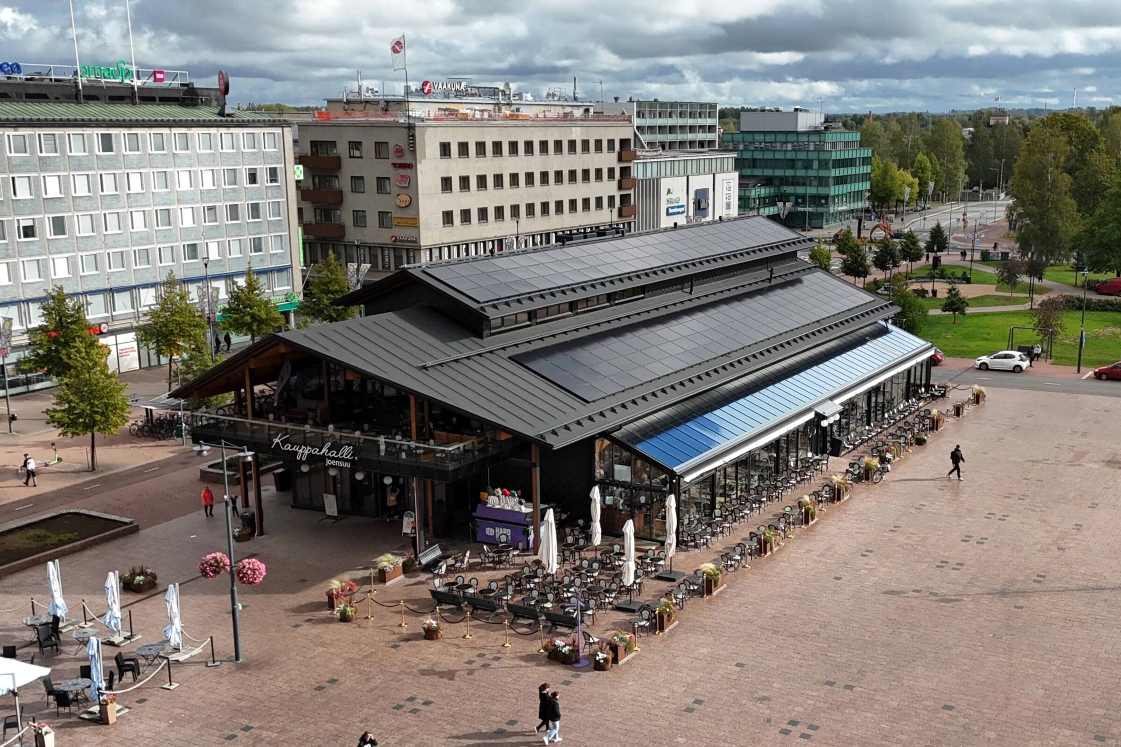 Joensuu tori Kauppahalli