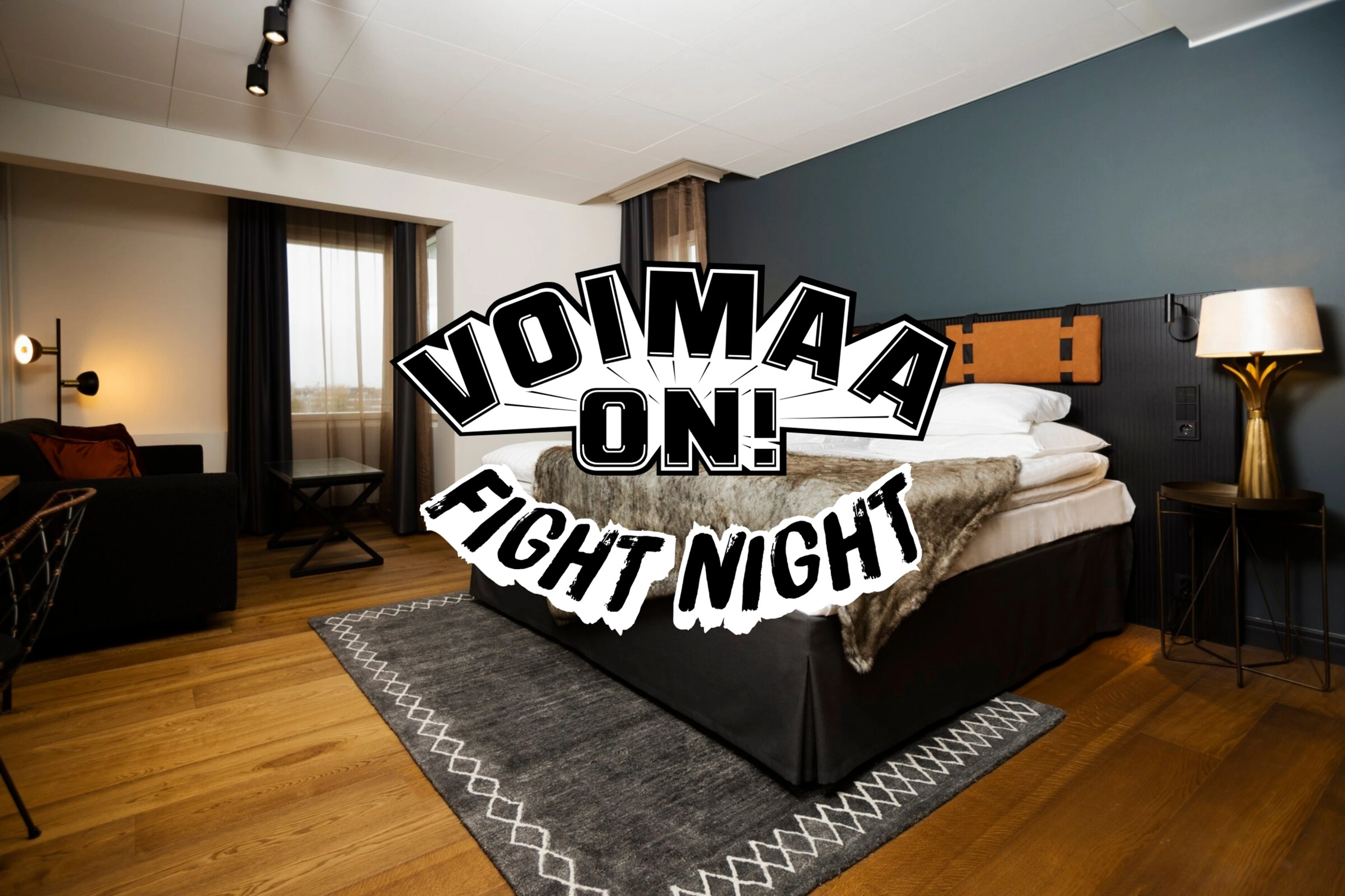 Voimaa on - Fight Night -majoituspaketti Original Sokos Hotel Kimmelissä