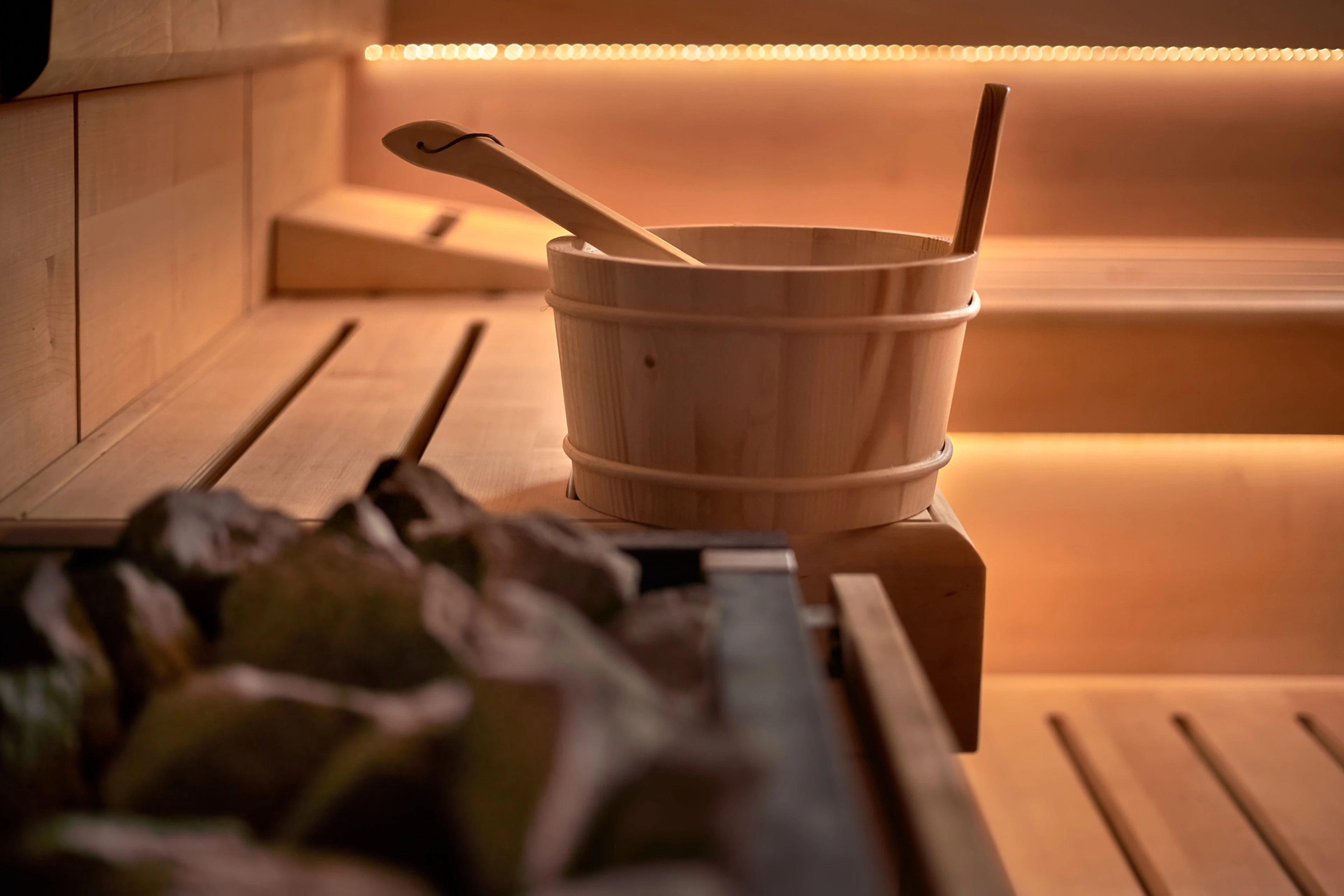 Saunakiu saunas.