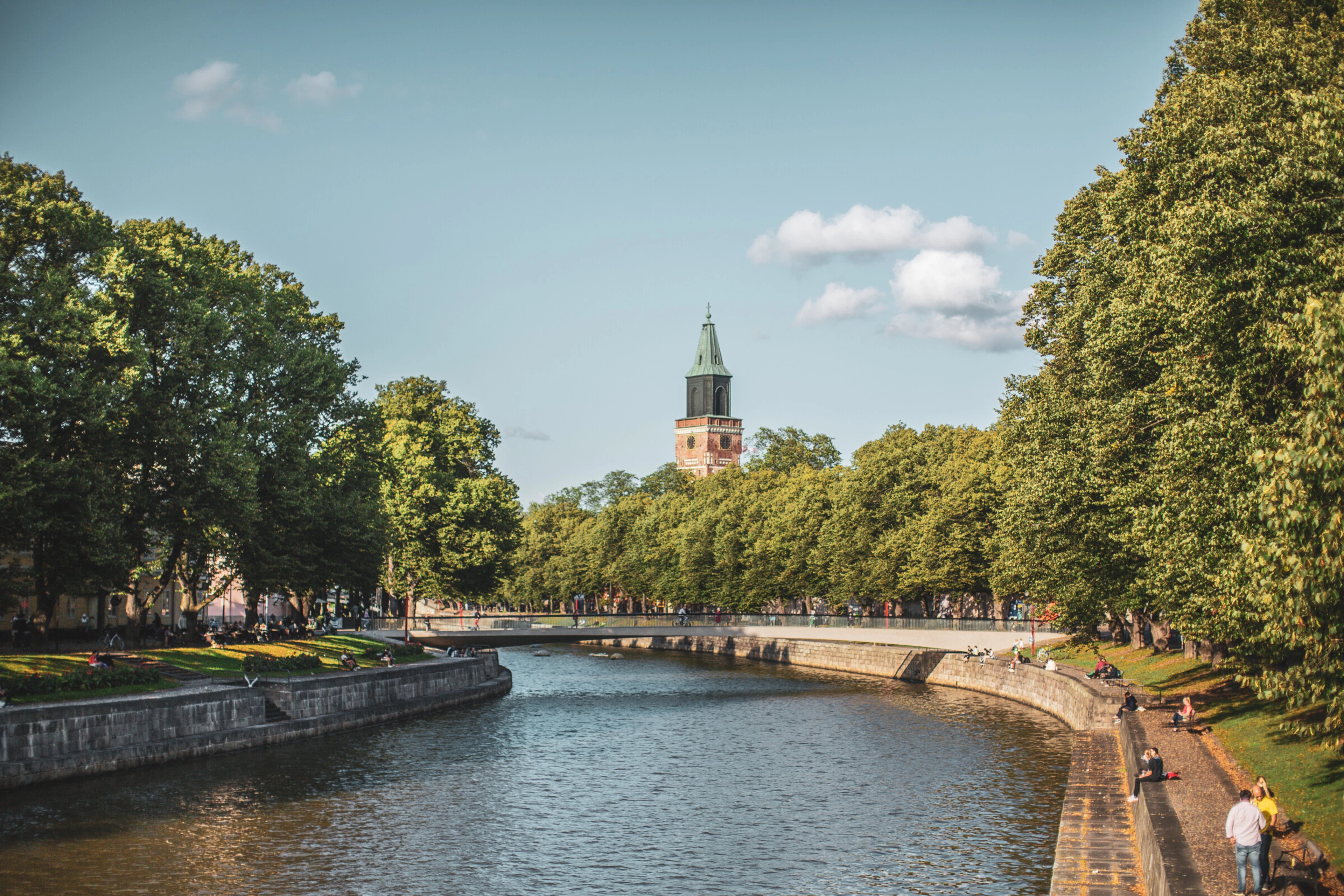 Turku aurajoki tuomiokirkko