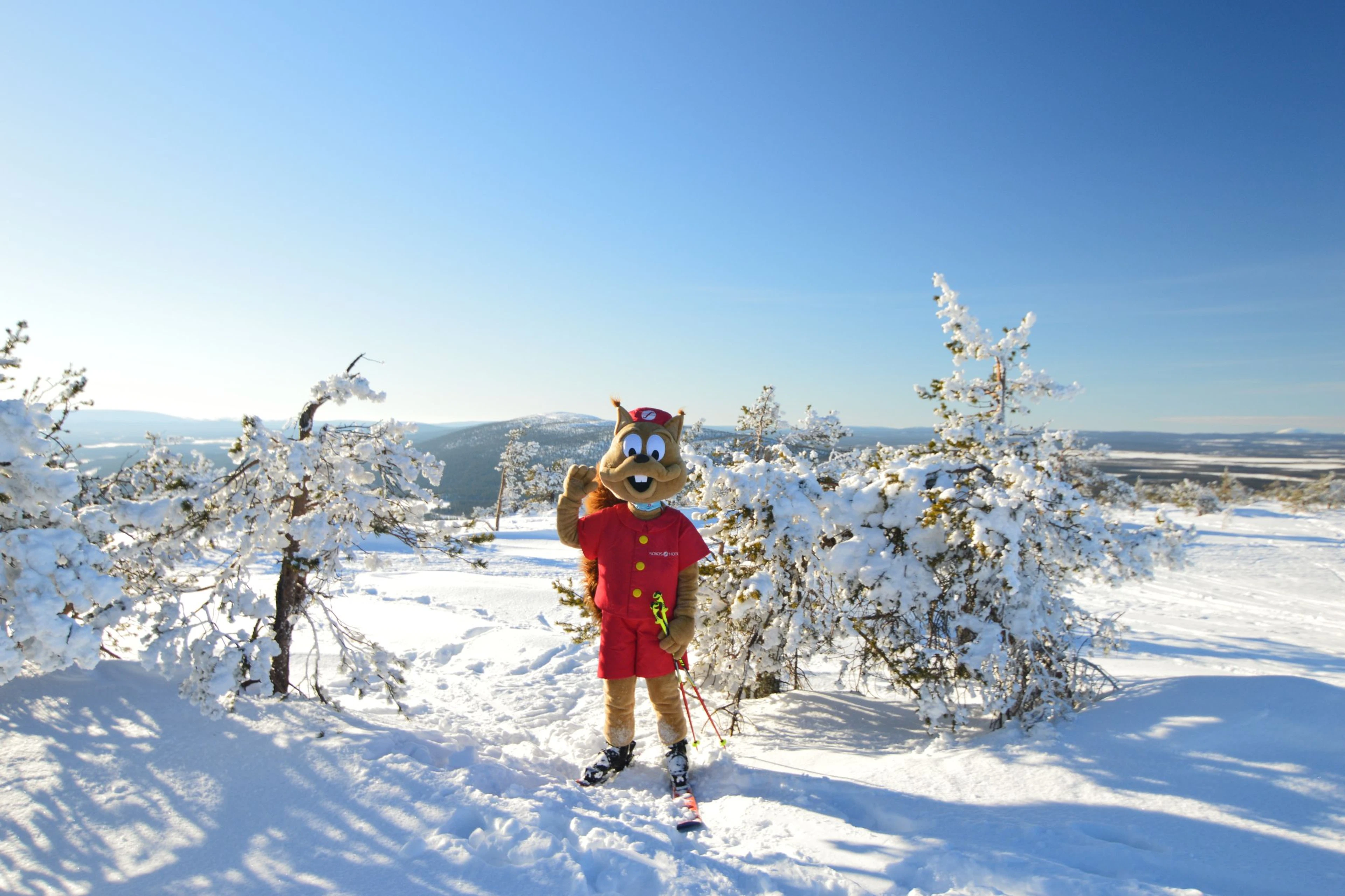 Levillä lasten kanssa!