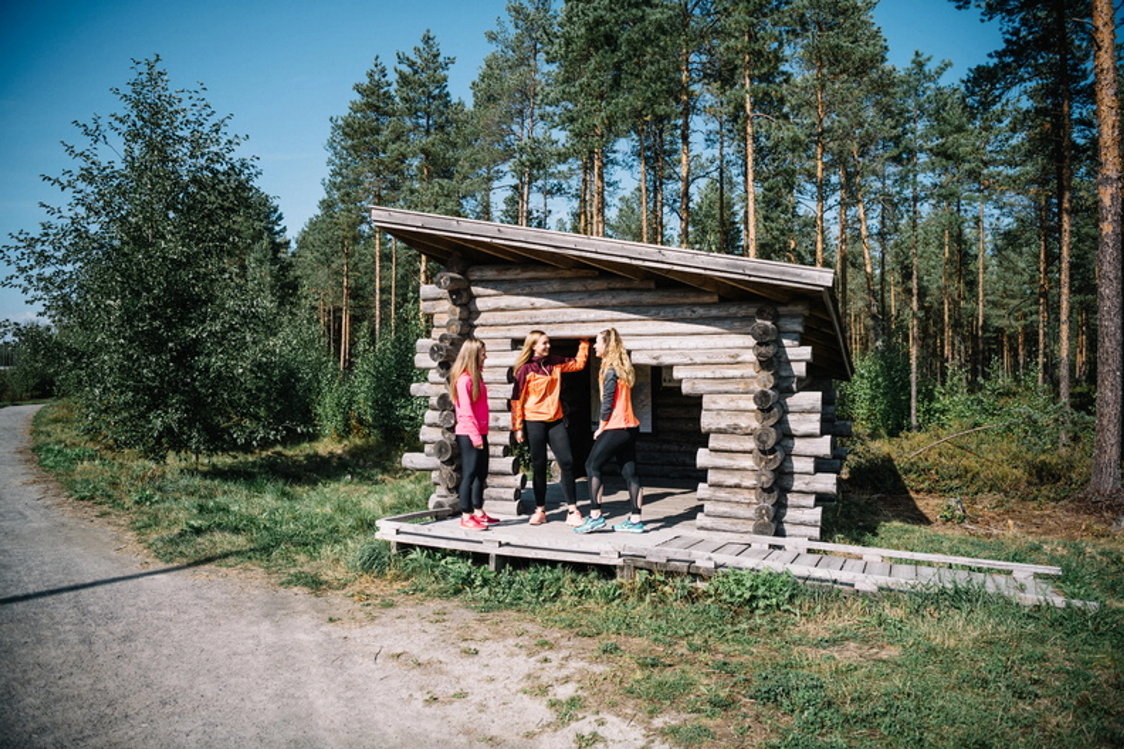 Ulkoilua Seinäjoen Paukanevalla