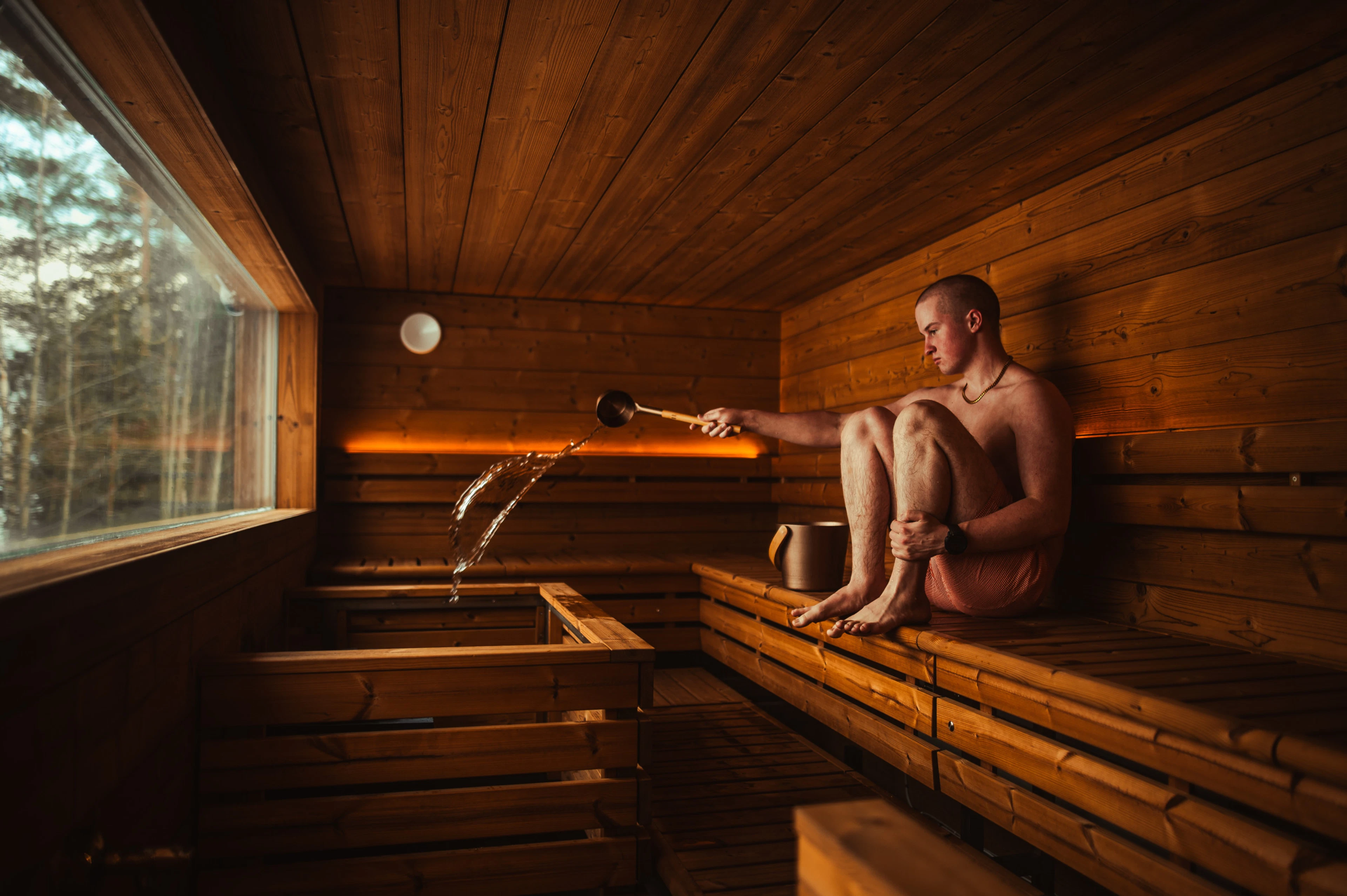 Rentoudu Löylykontissa Tahkolla