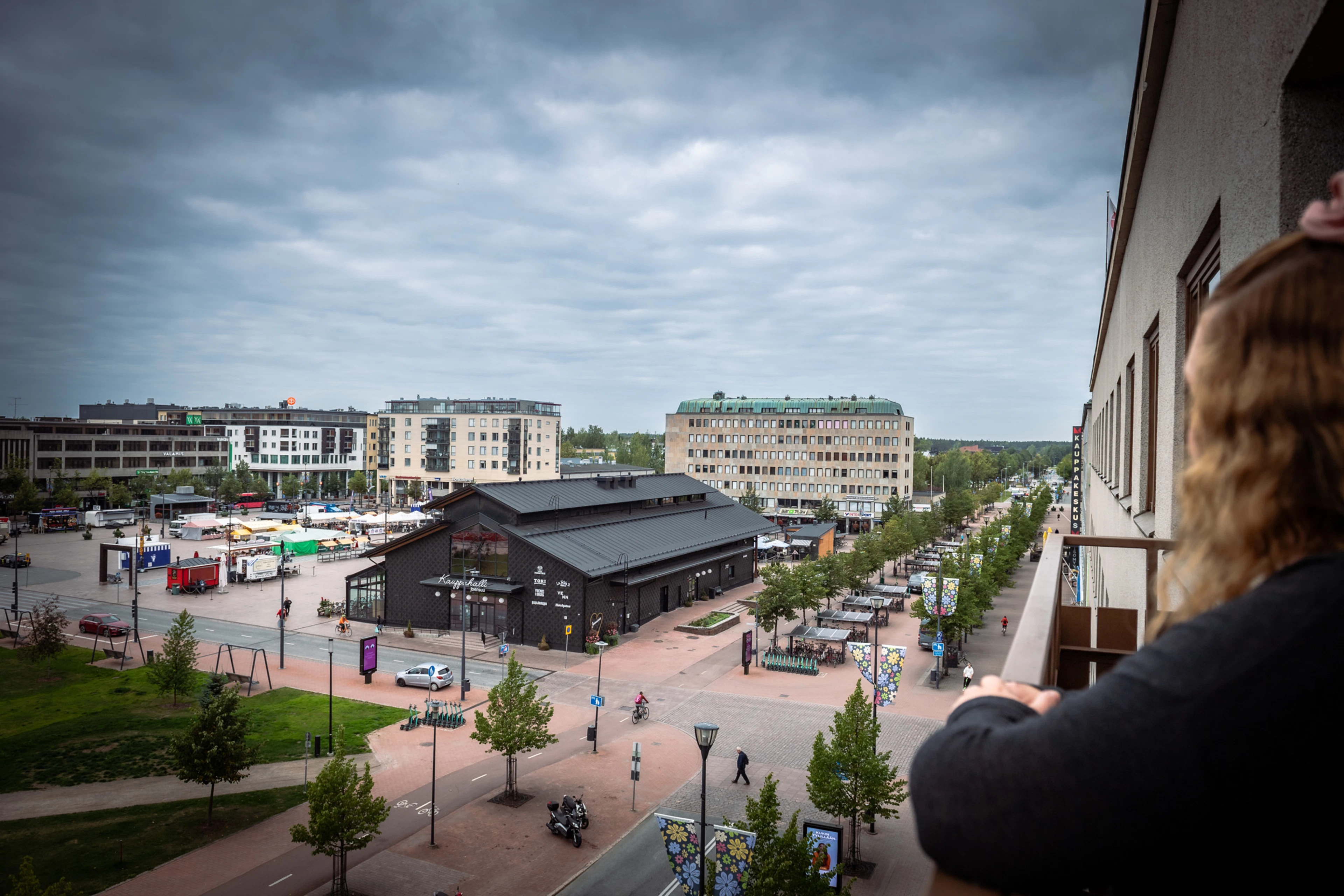 Joensuu tori keskusta