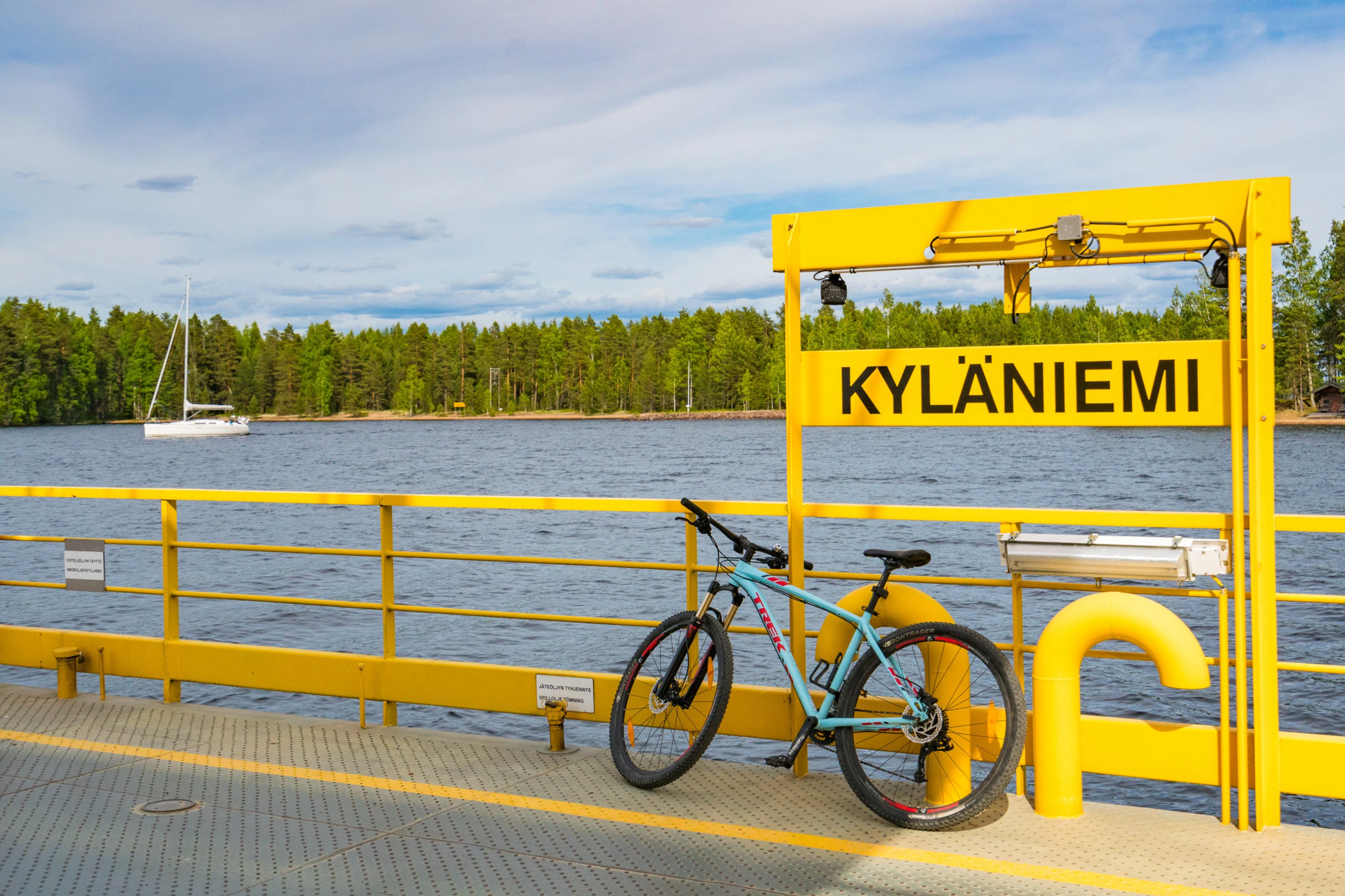 Saimaan saaristoreitti - Kyläniemen lossi. Kuva Etelä-Karjalan virkistyaluesäätiö