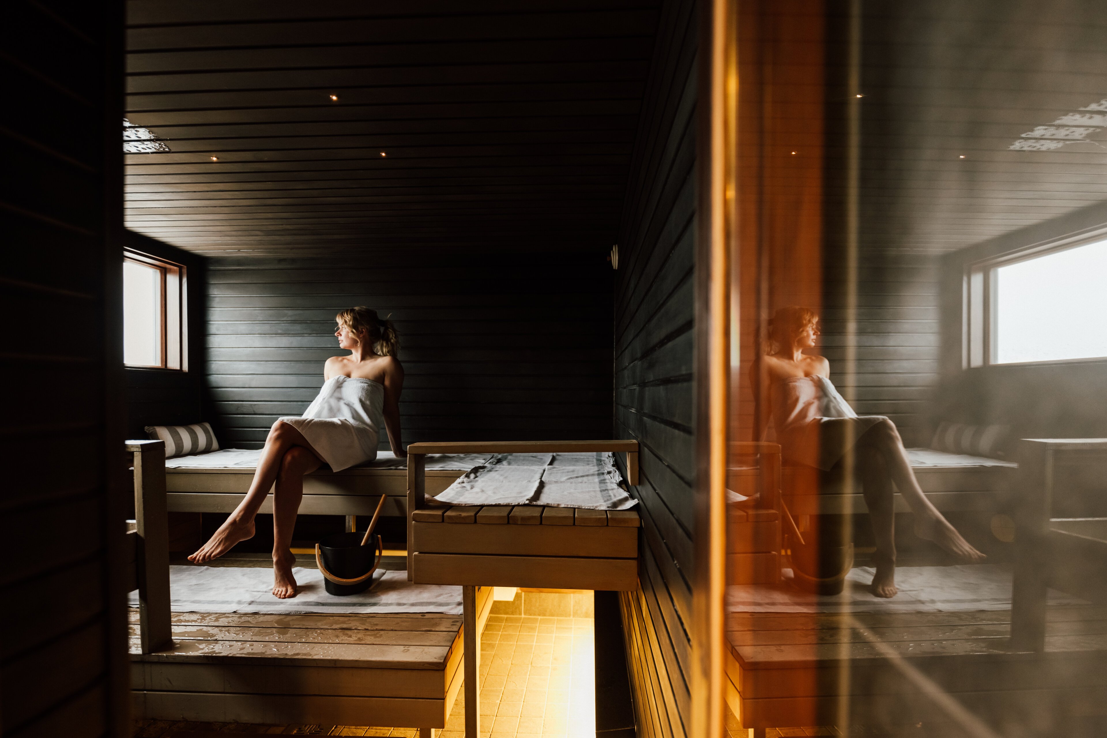 Sauna Kallioranta on the 8th floor