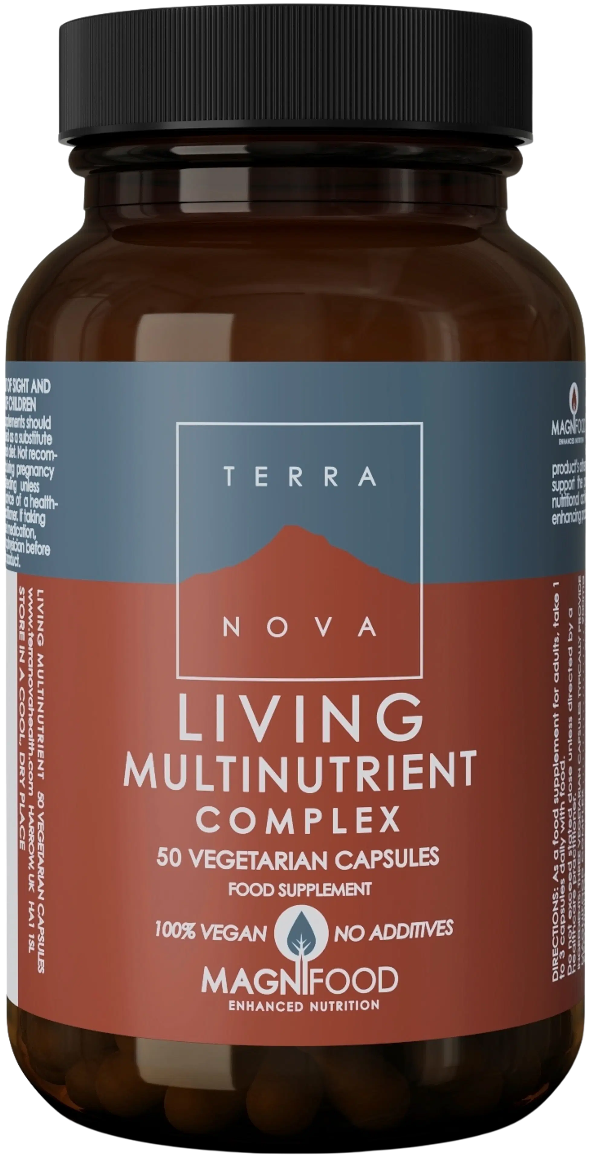Terranova Living Multinutrient Complex ravintolisä 50 kaps.