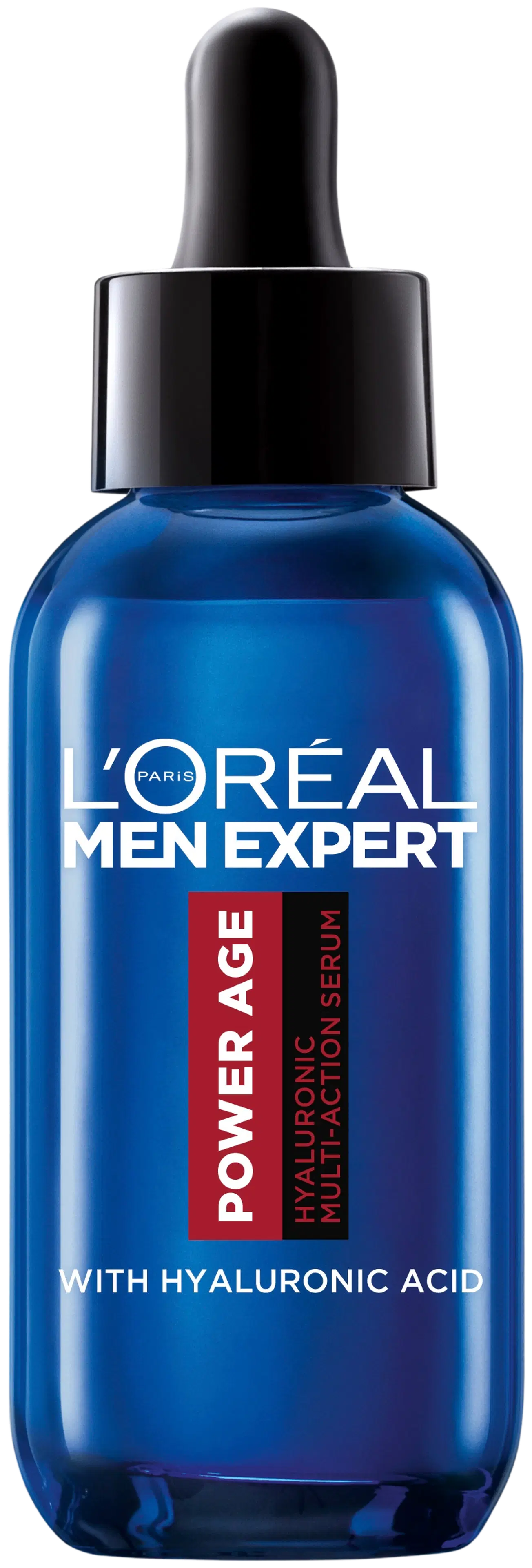 L'Oréal Paris Men Expert Power Age Hyaluronic Multi-Actions seerumi normaalille iholle 30ml
