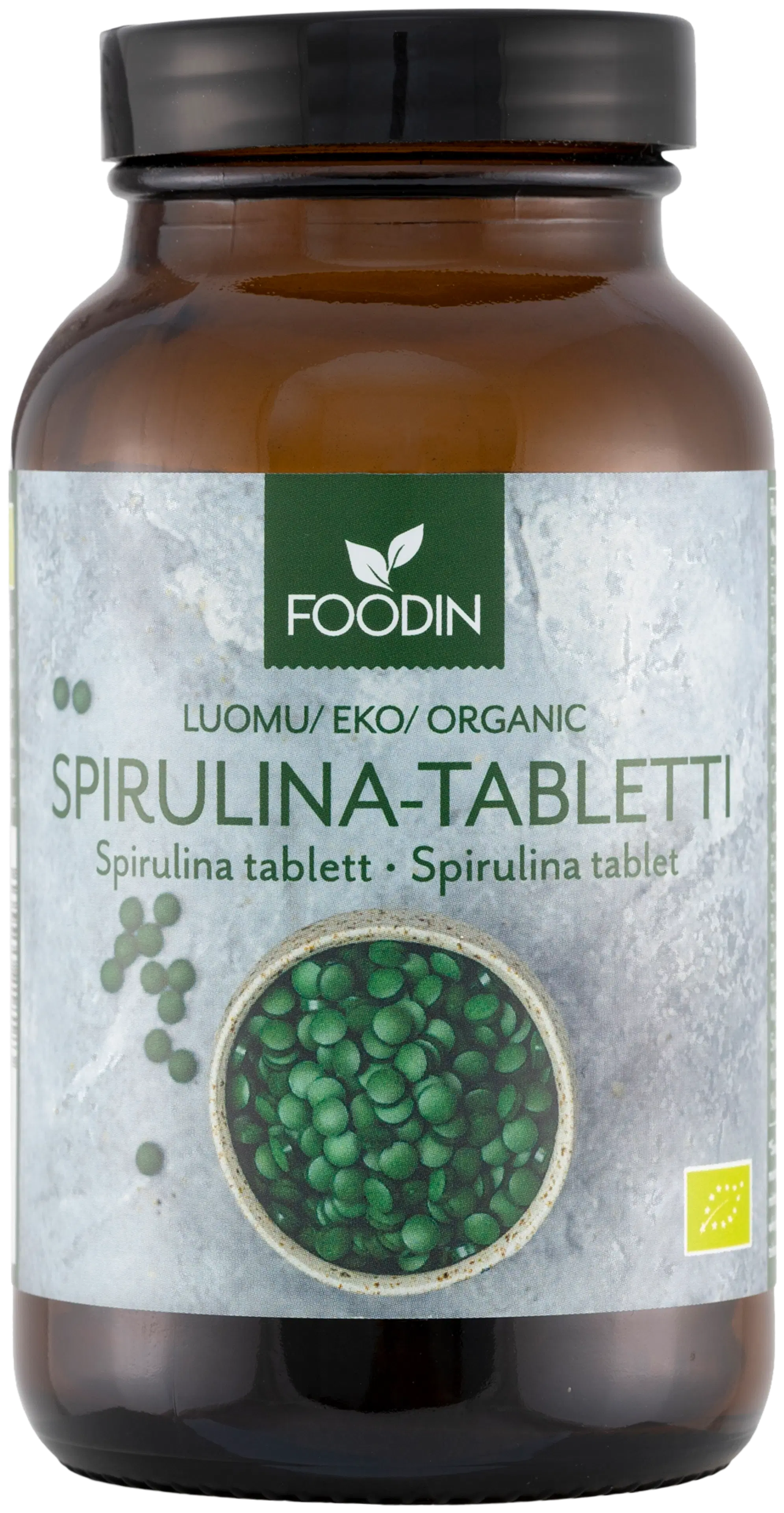 Foodin Spirulina-tabletit luomu 110g