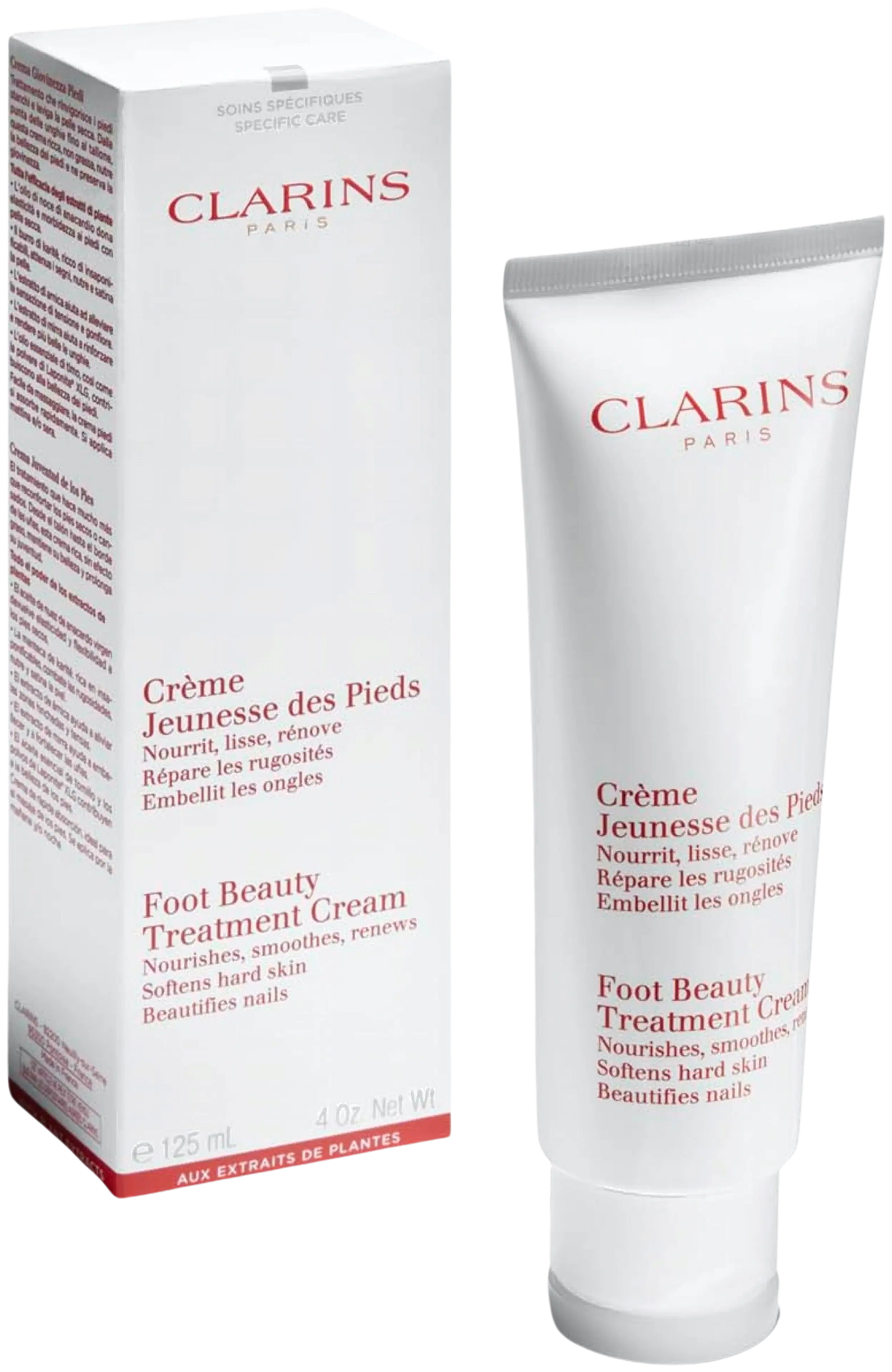 Clarins Foot Beauty Treatment Cream jalkavoide 125 ml 