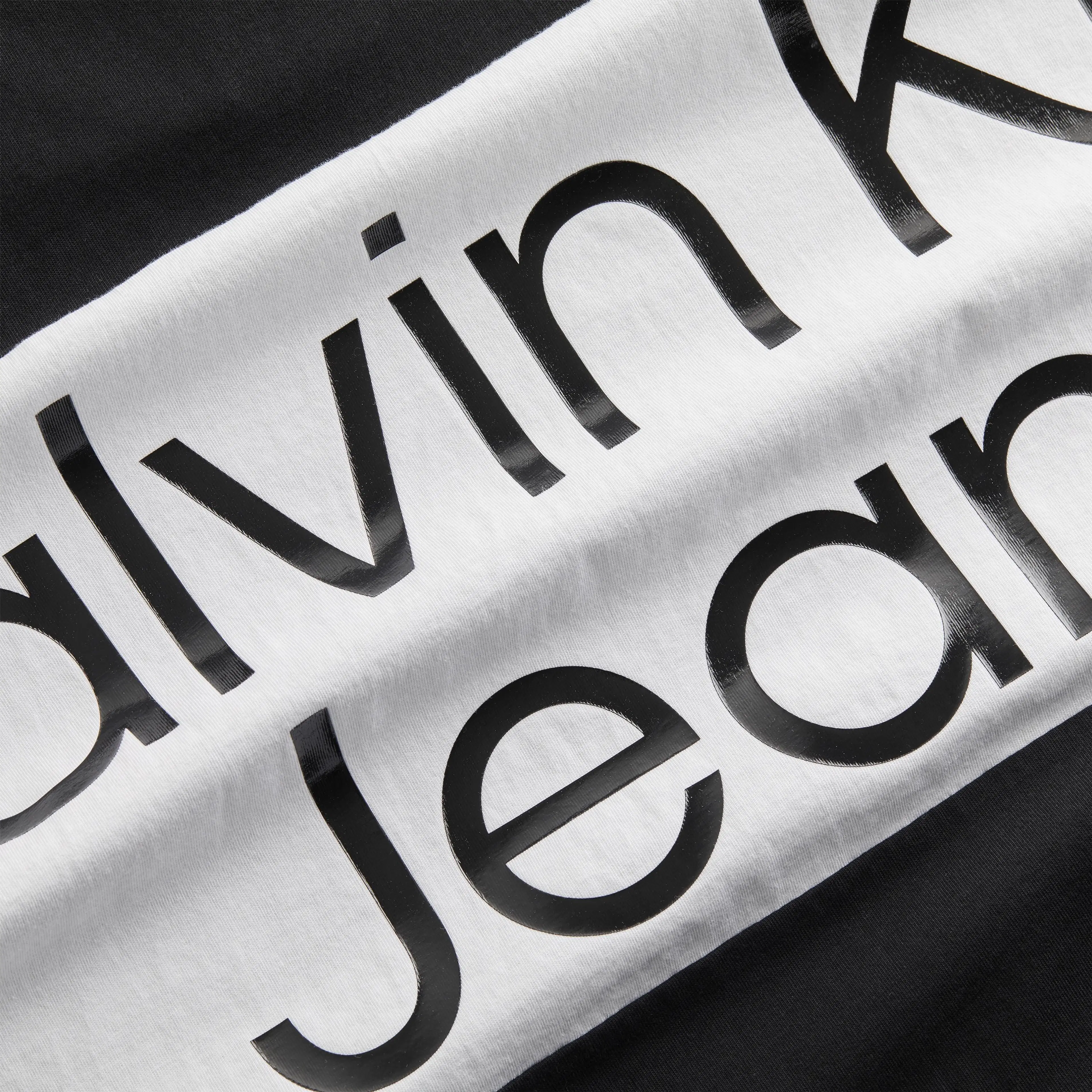 Calvin Klein Jeans Bold logo colorblock t-paita