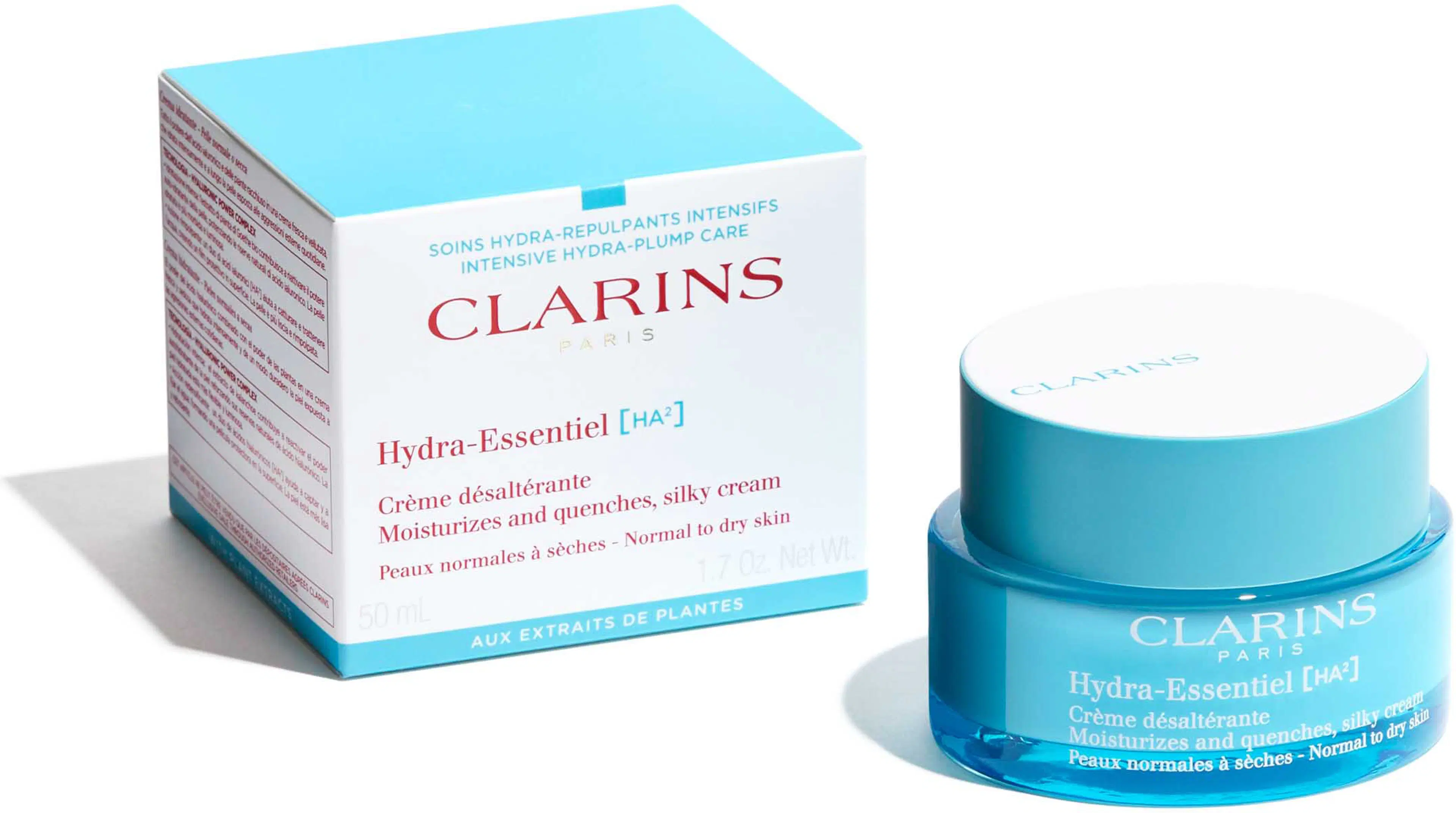 Clarins Hydra-Essentiel [HA²] Silky Cream päivävoide 50 ml