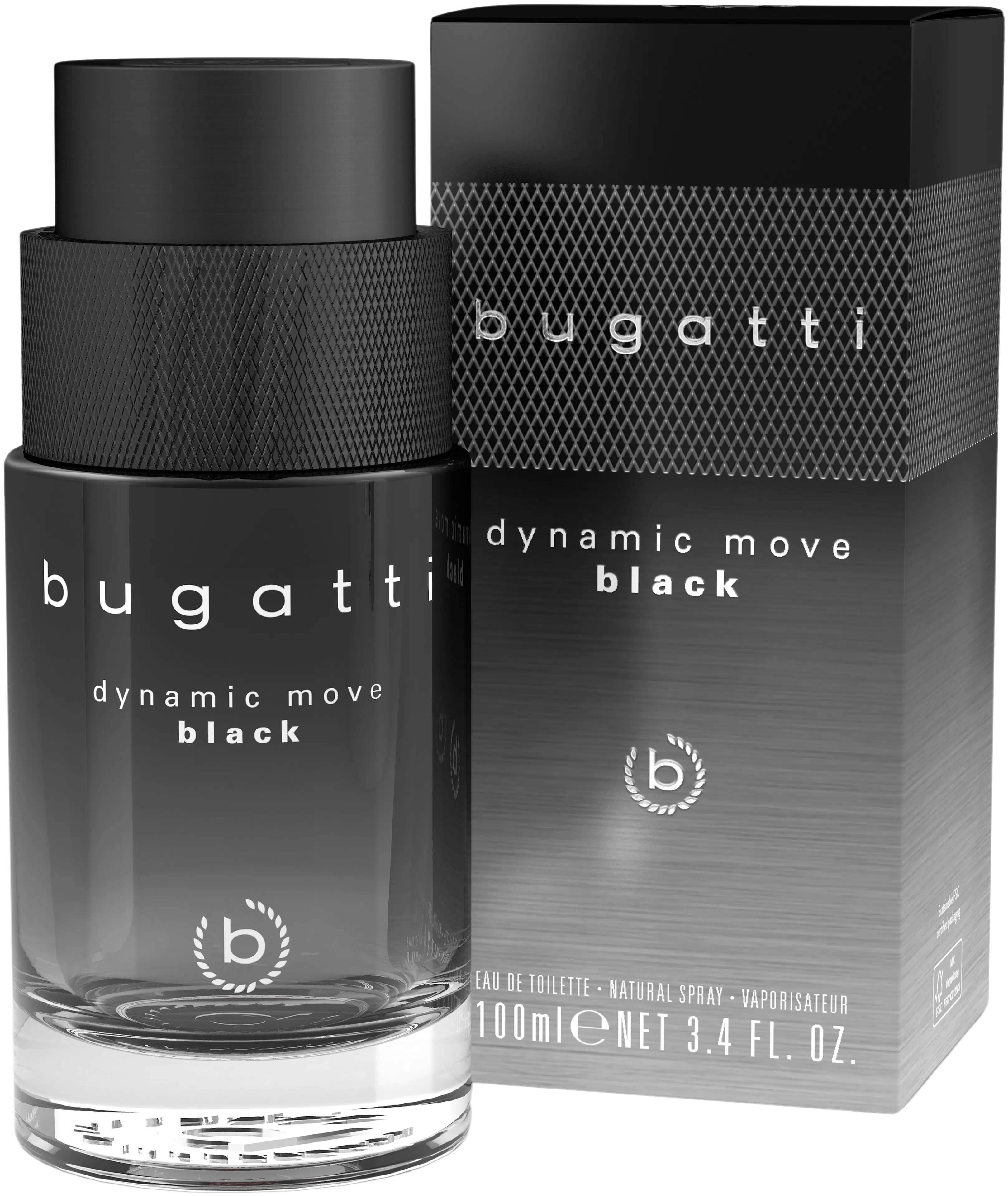 Bugatti Dynamic Move  Black  EdT 100 ml