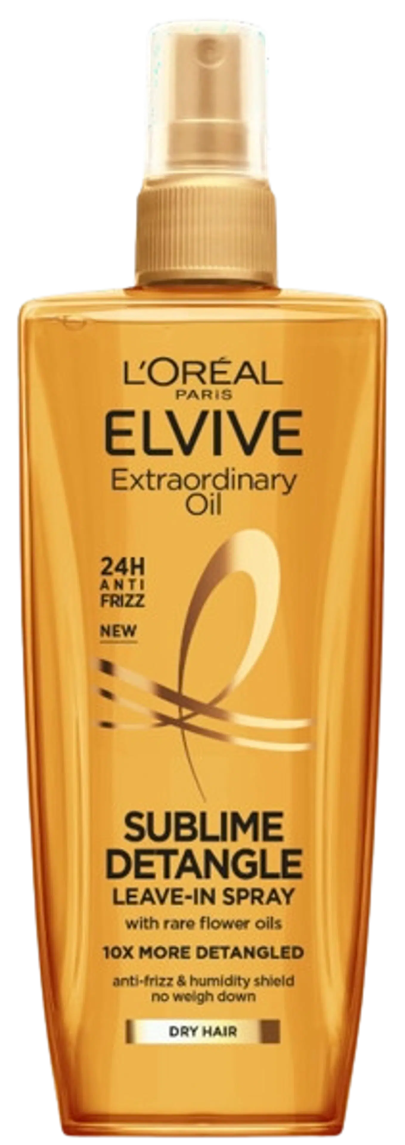 L'Oréal Paris Elvital 200ml Extraordinary Oil jätettävä hoitoainesuihke kuiville hiuksille 200ml