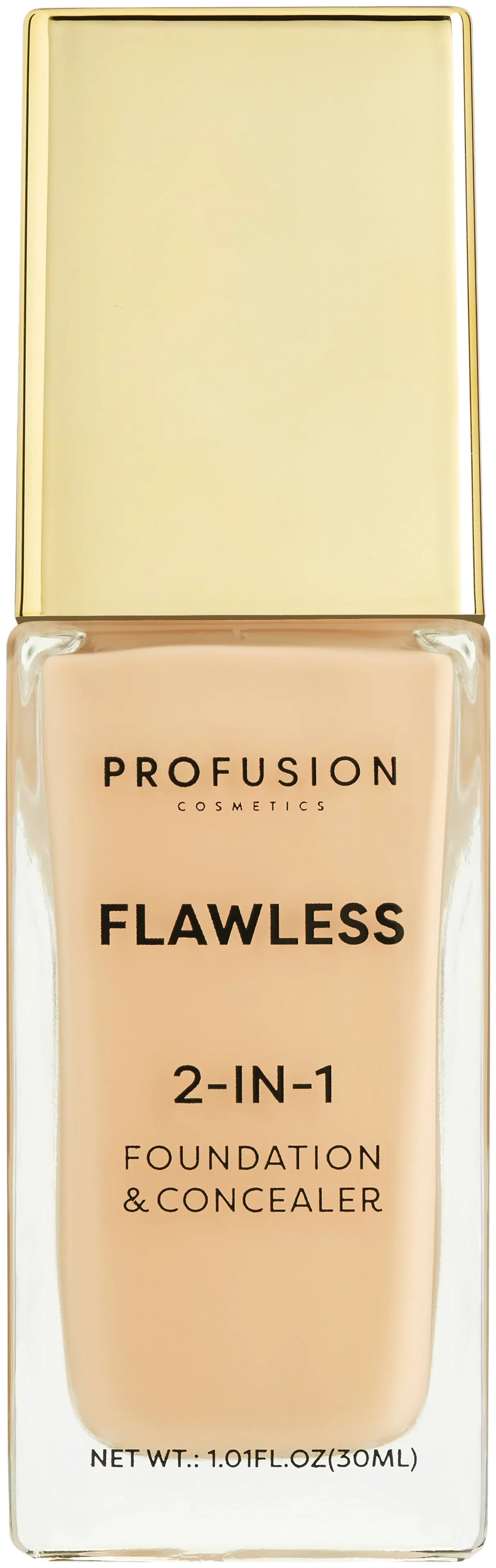 Profusion Cosmetics Flawless 2-in-1 Foundation & Concealer meikkivoide 30 ml