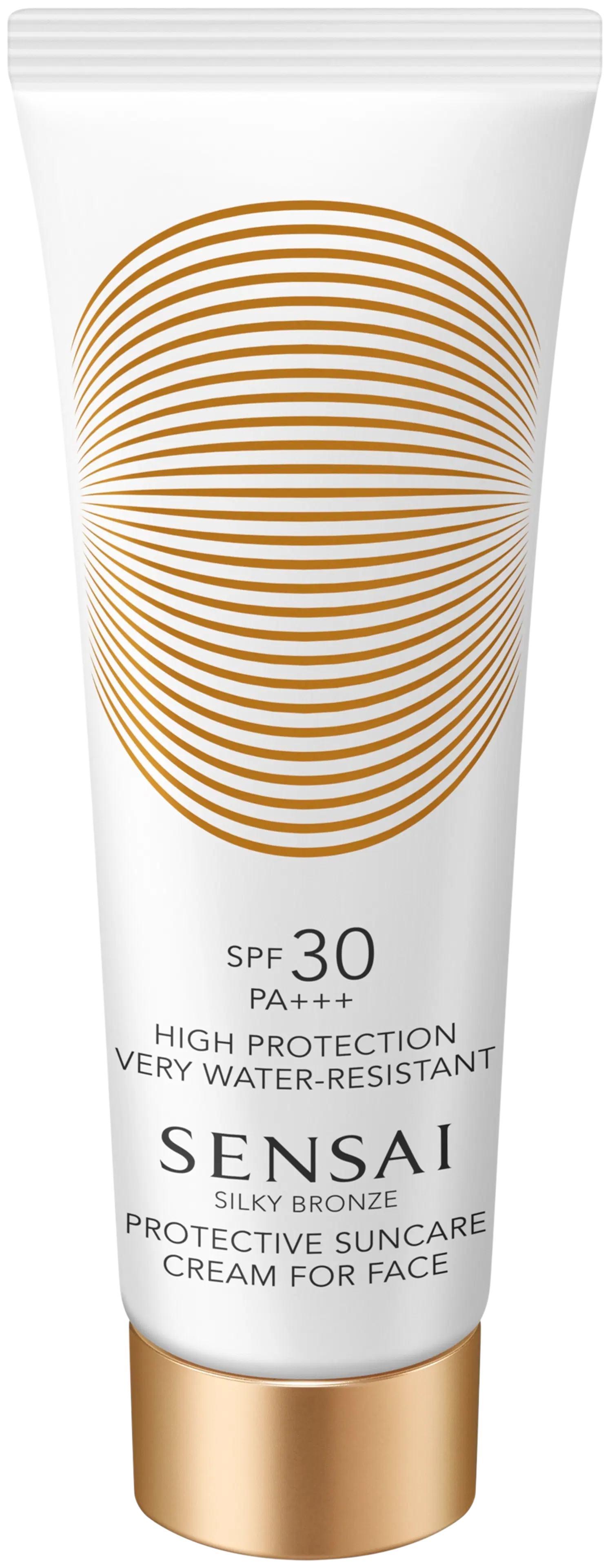 SENSAI Silky Bronze Protective Suncare Cream for Face SPF 30 aurinkosuojavoide kasvoille 50 ml