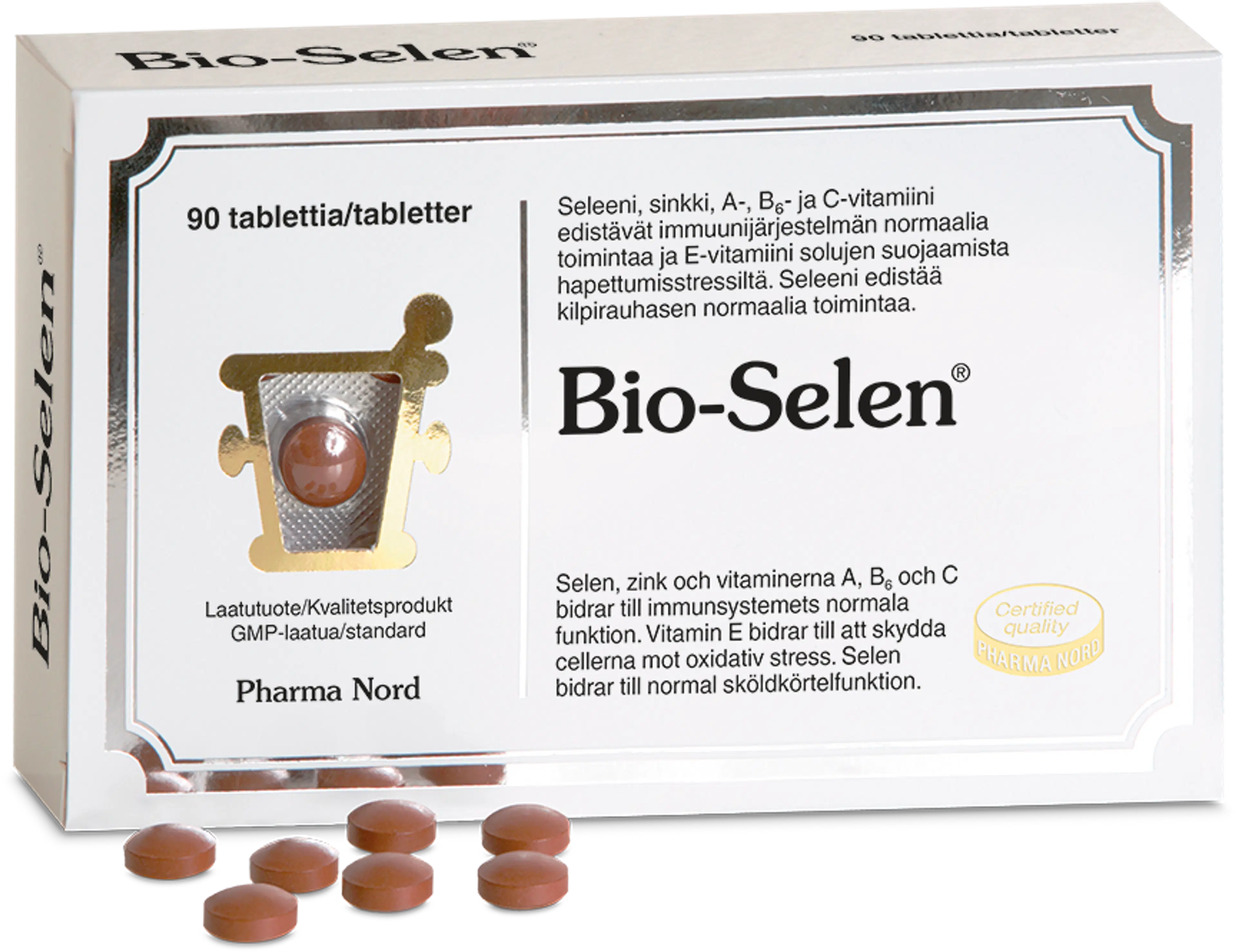 Pharma Nord Bio-Selen ravintolisä 90 tabl.