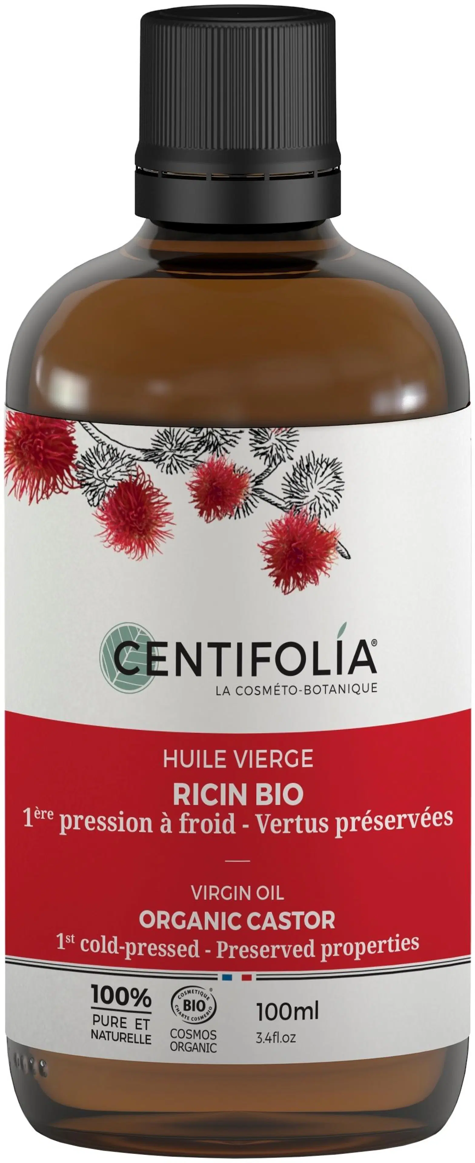 Centifolia Organic Virgin Oil Castor risiiniöljy 100 ml