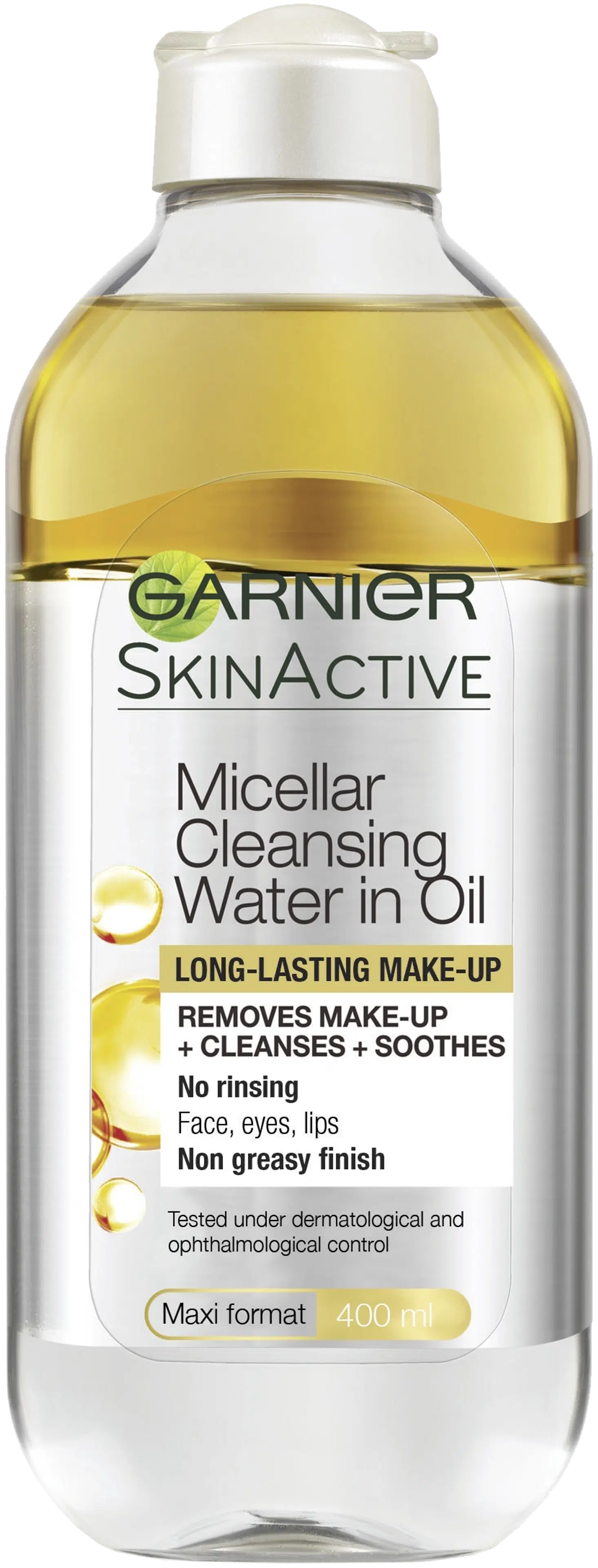 Garnier Skin Active Micellar Oil öljyjä sisältävä puhdistusvesi 400ml