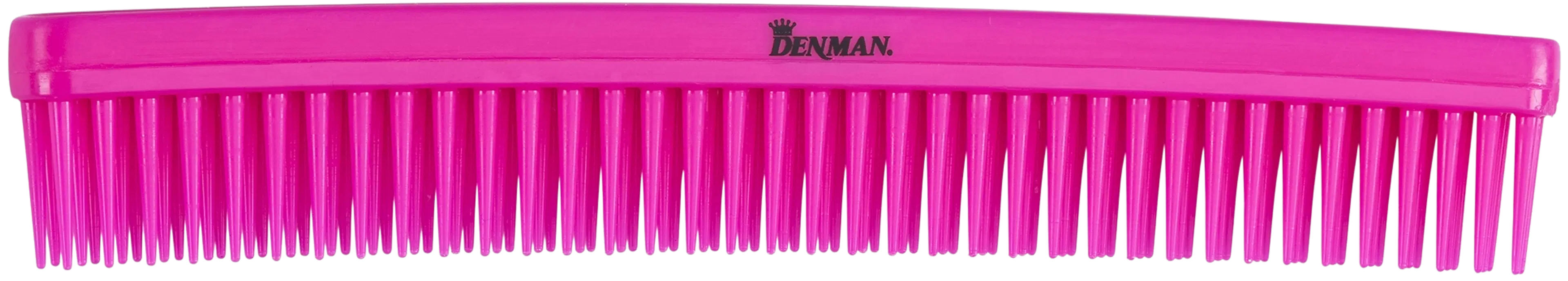DENMAN D12 Detangle & Tease Comb Pink tupeeraus- ja selvityskampa