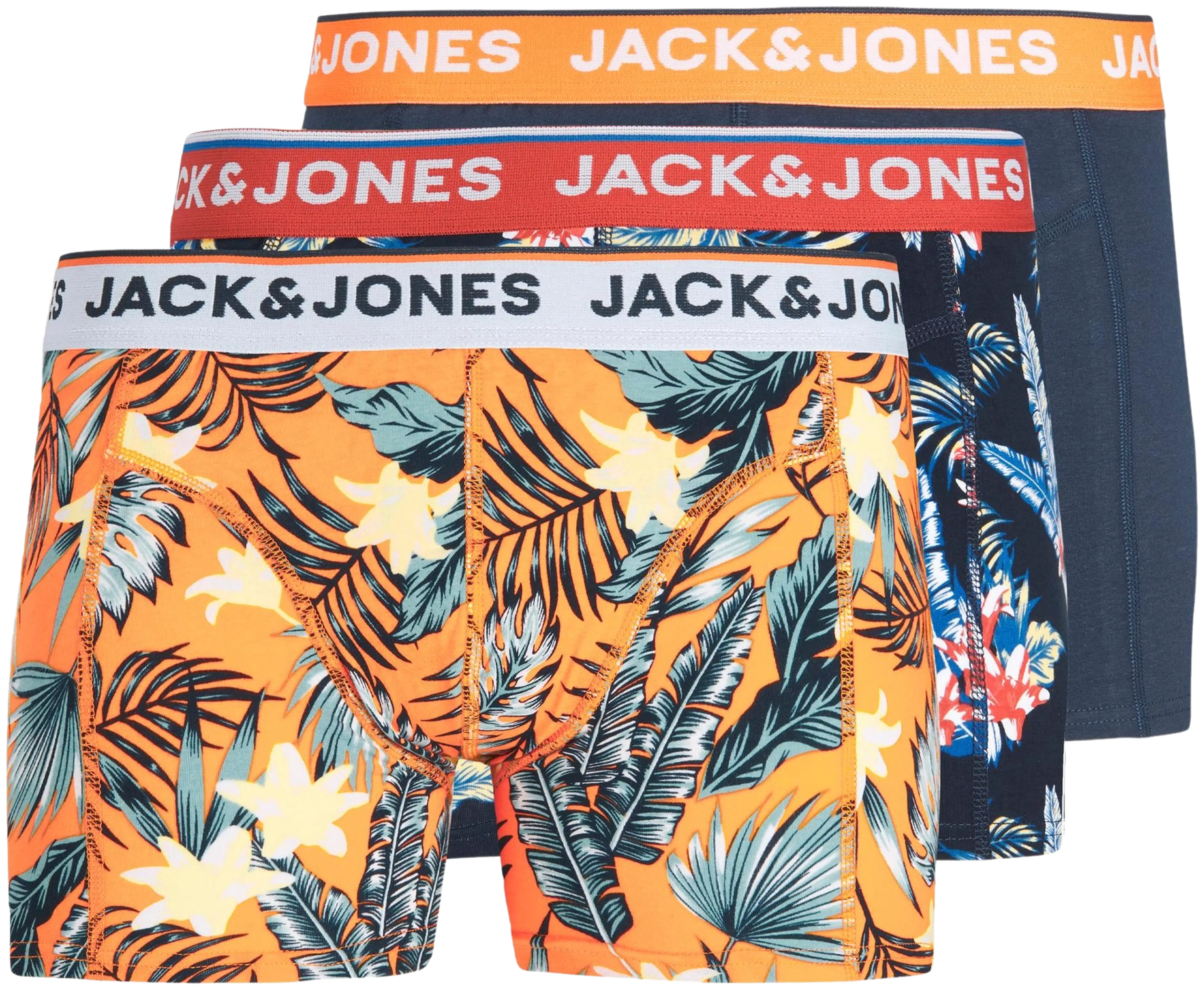 Jack&Jones Jactropical Flowers 3-pack trunk alushousut