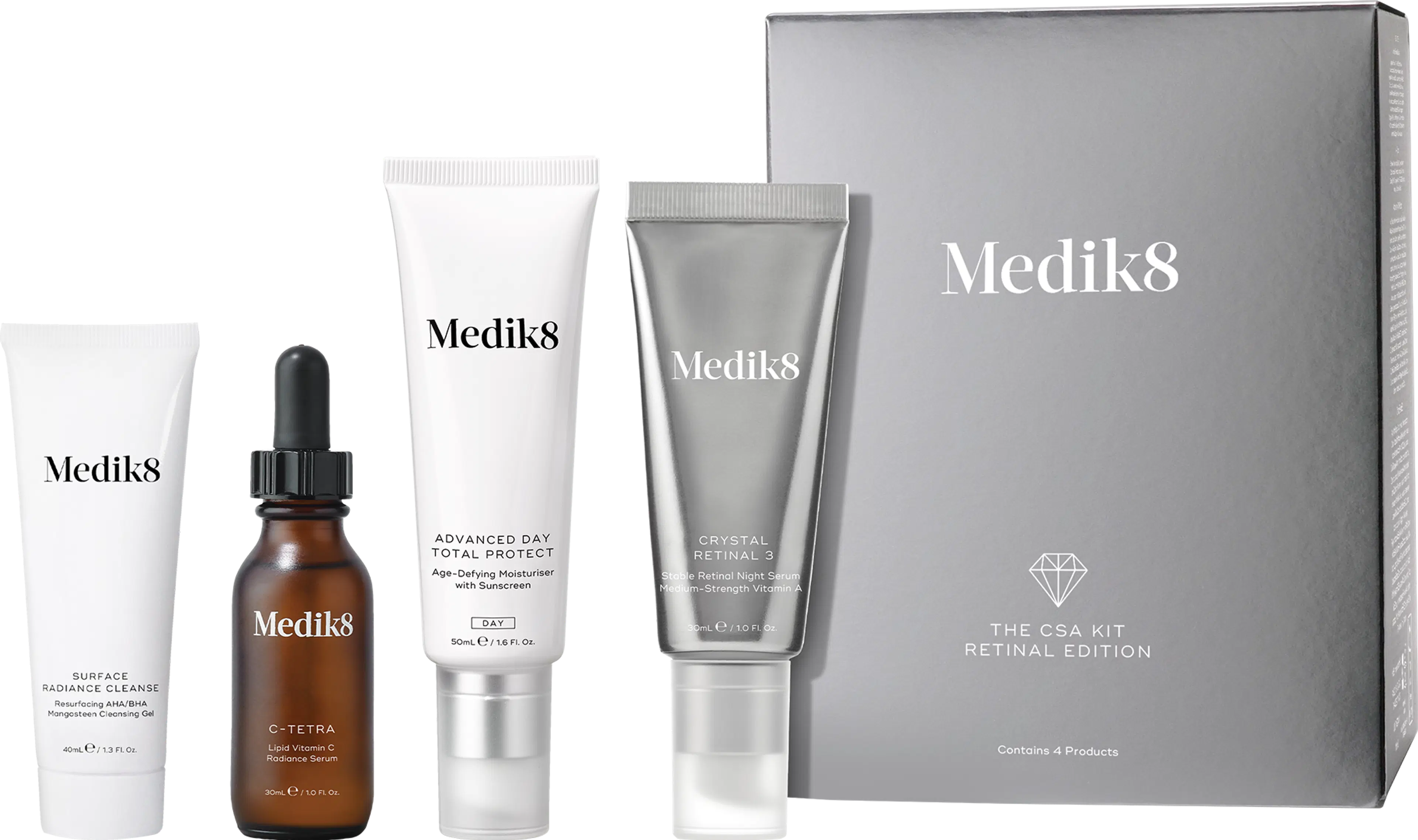 Medik8 The CSA Kit Retinal Edition ihonhoitopakkaus