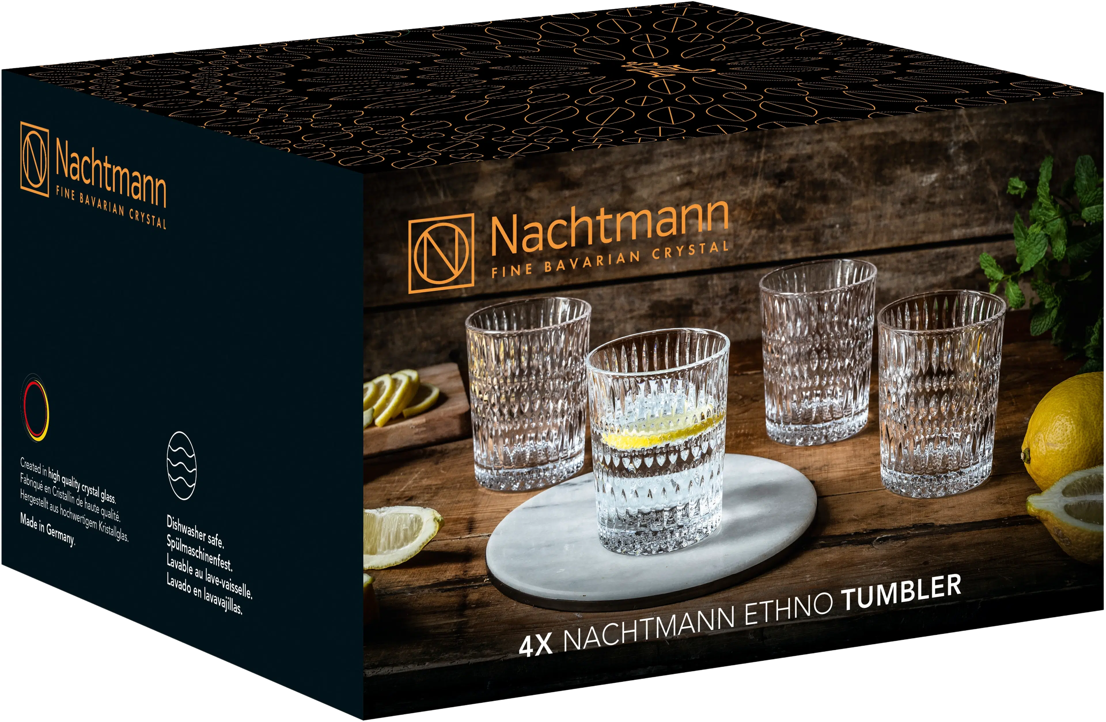 Nachtmann Ethno tumbler juomalasi 4 kpl