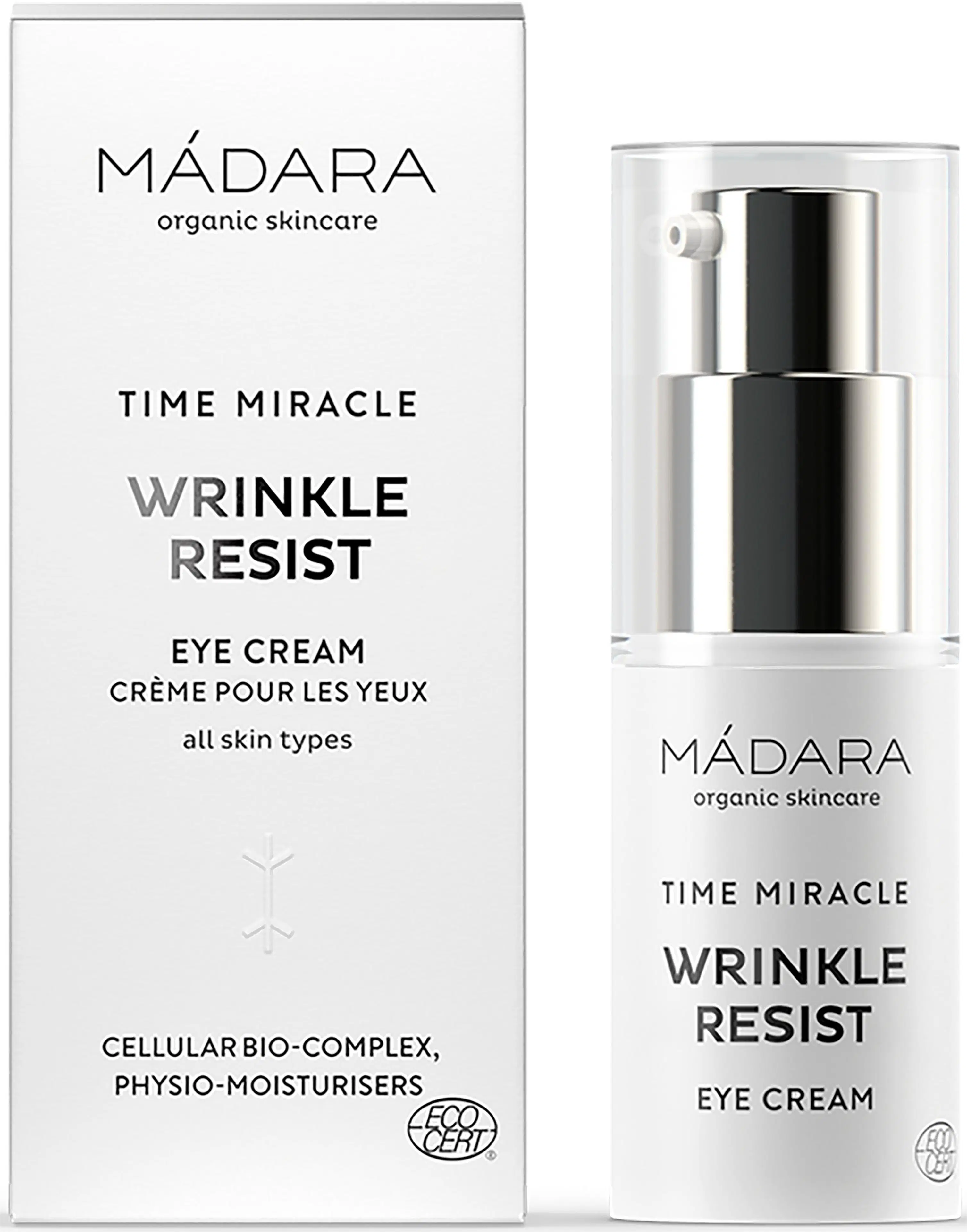 Madara Time Miracle Wrinkle Smooth  eye cream 15ml