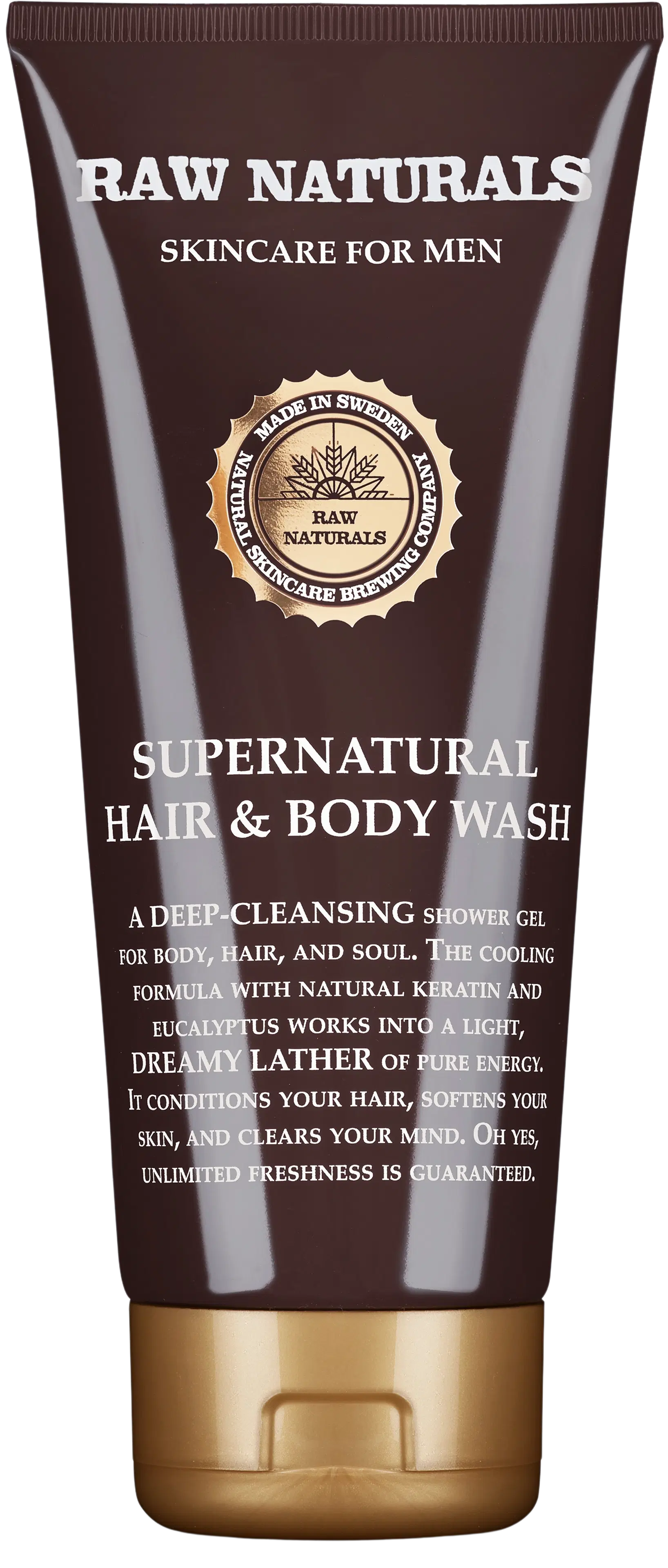 Raw Naturals 3 in 1 Supernatural Hair & Body Wash 200 ml