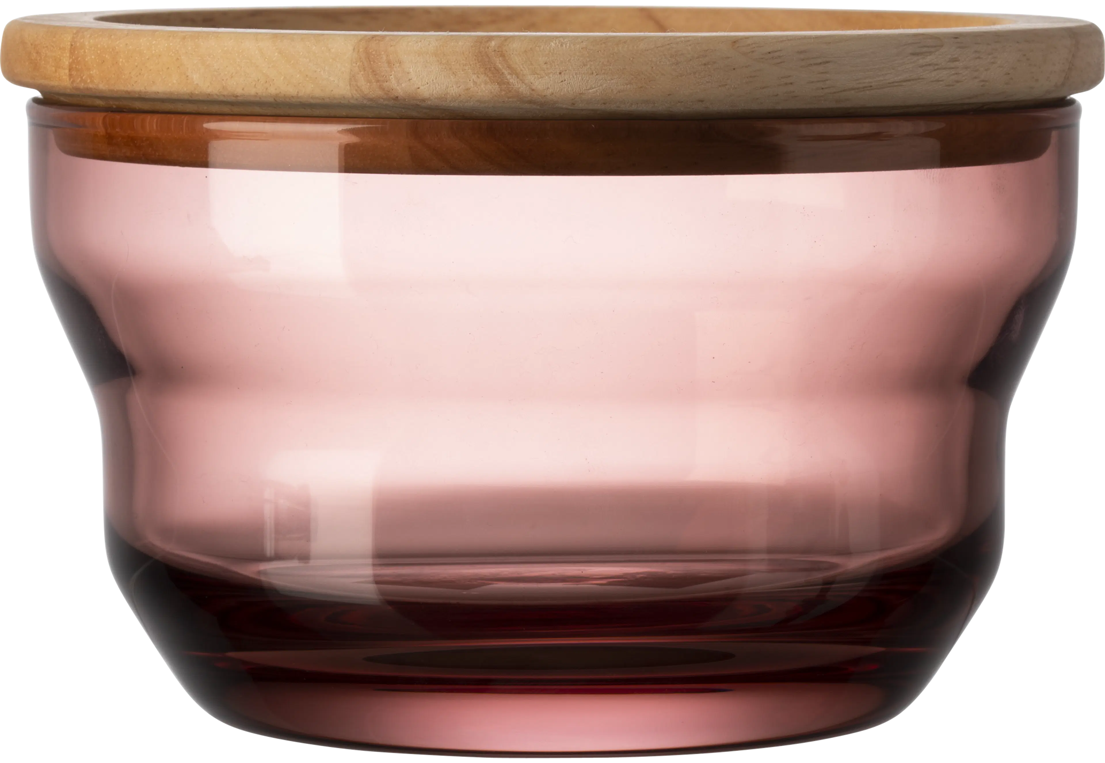 Pentik Arkki lasikulho viininpunainen 16x10 cm