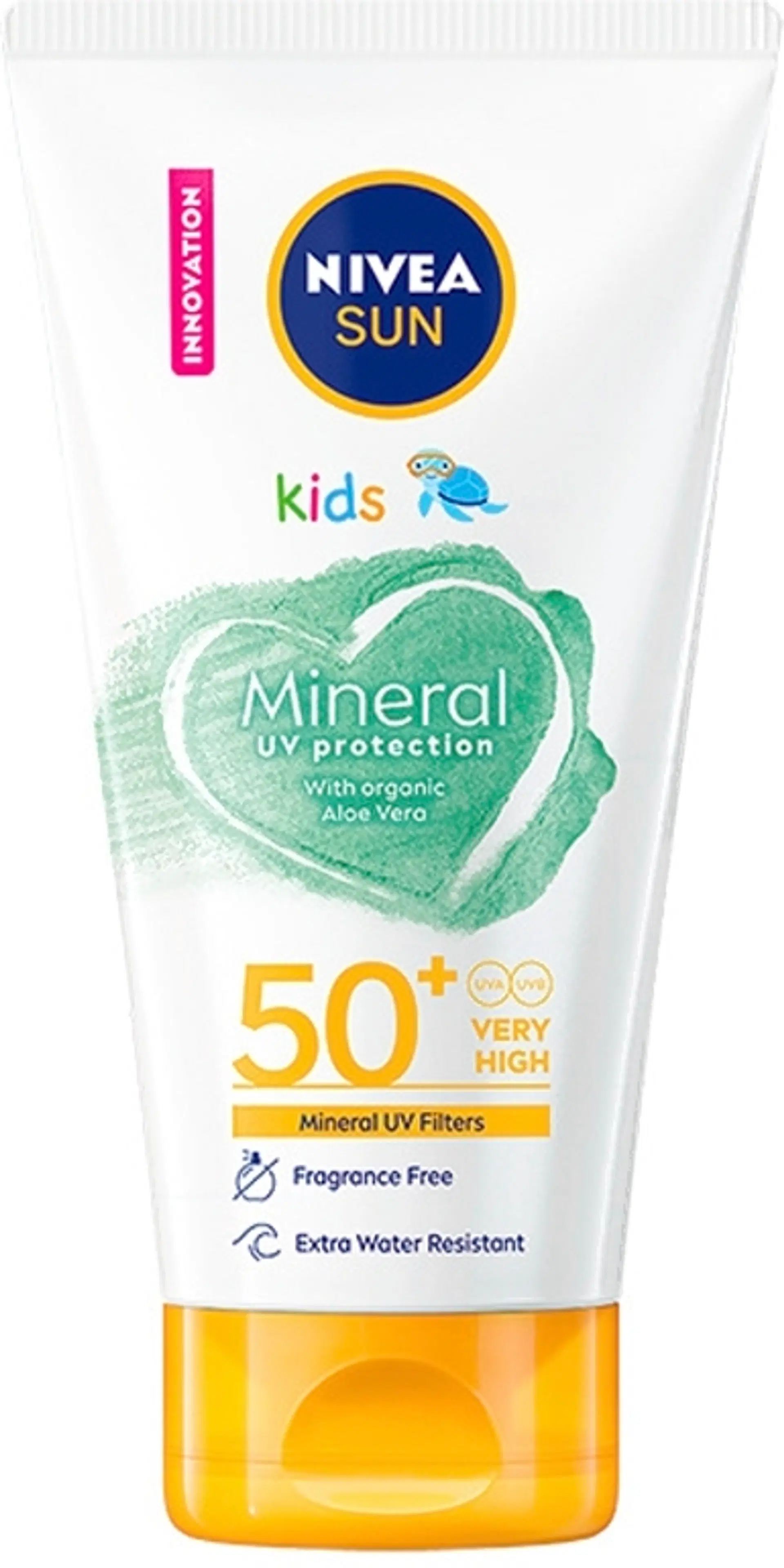 NIVEA SUN 150ml Kids Mineral Sunscreen SK50+ -aurinkosuojavoide