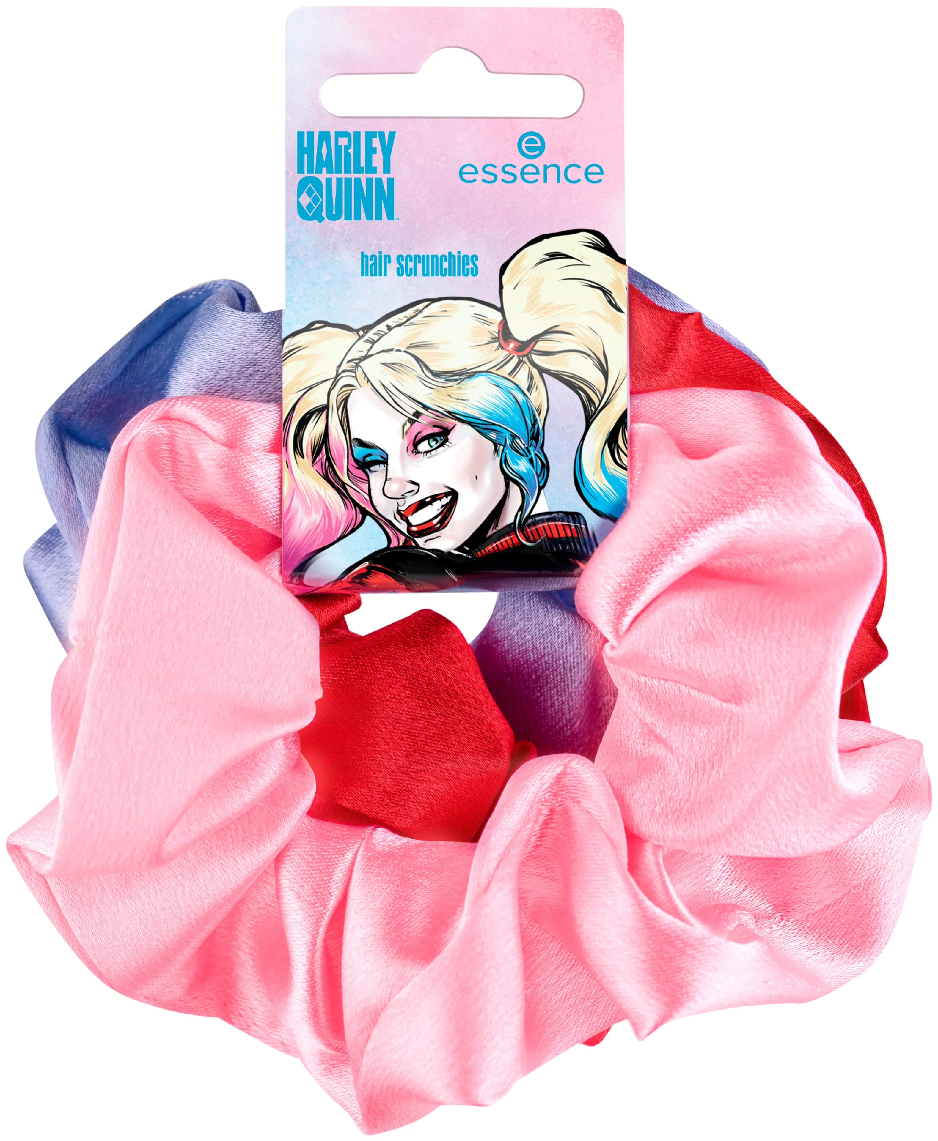 essence Harley Quinn scrunchies