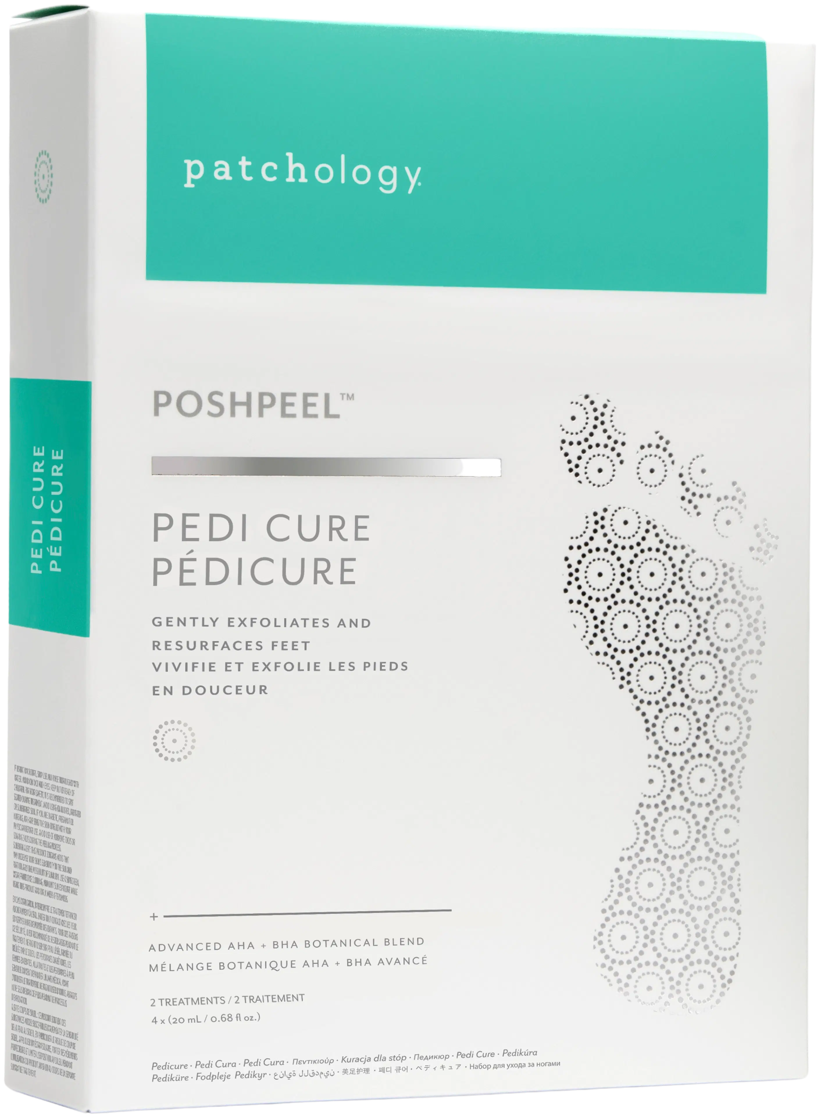 Patchology PoshPeel PediCure -jalkojen hoitosetti