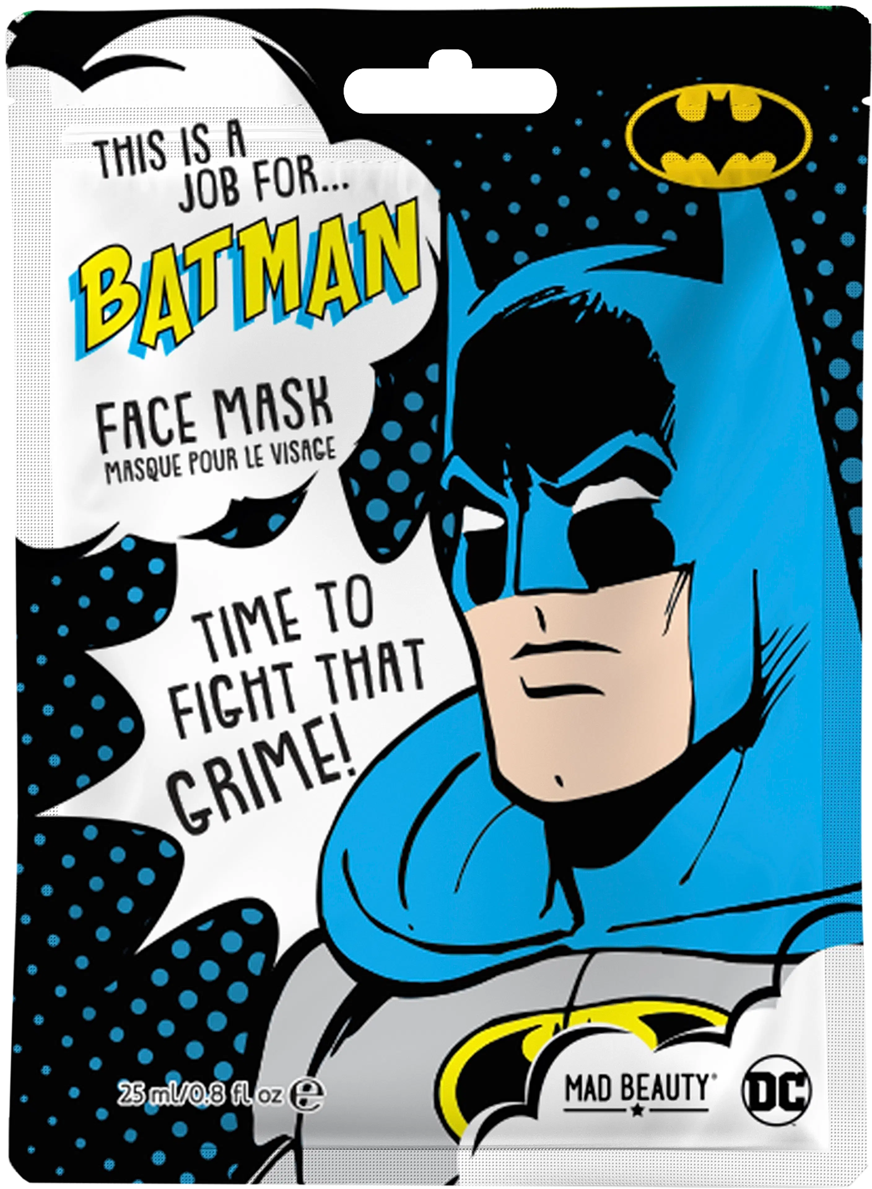 Mad Beauty  DC Batman Face Mask -kasvonaamio