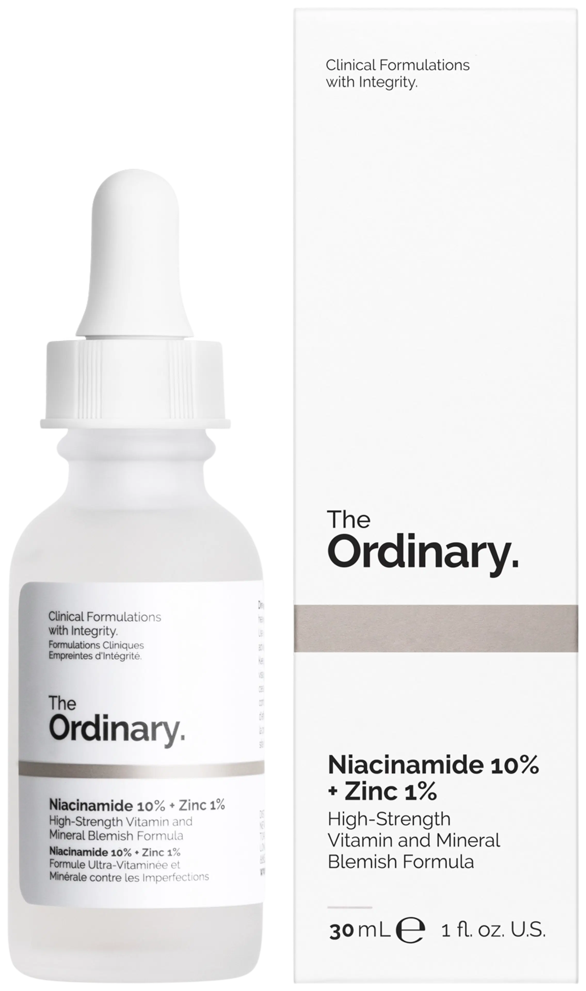 The Ordinary Niacinamide 10% + Zinc 1% liuos 30 ml
