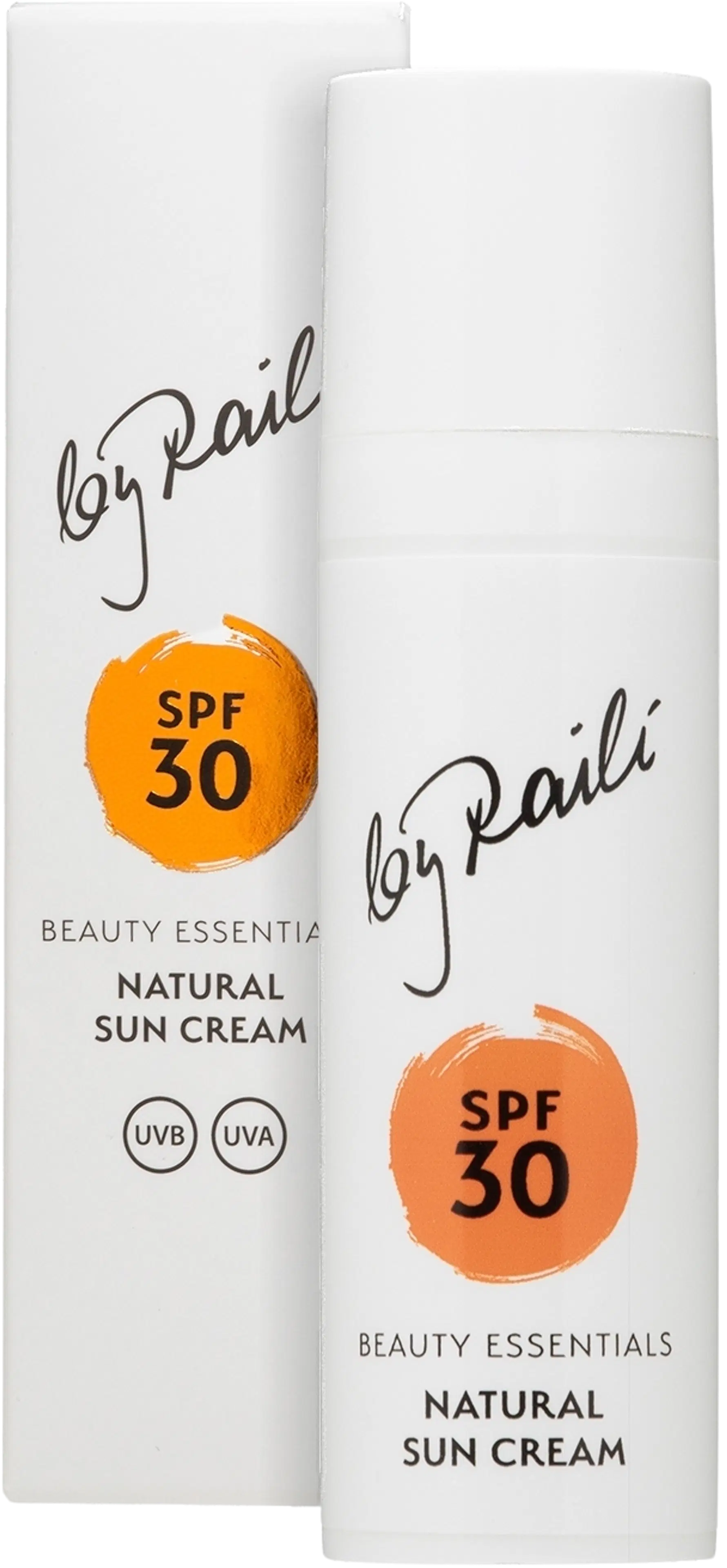 By Raili Beauty Essentials Natural Sun Cream SPF 30 aurinkovoide 50 ml
