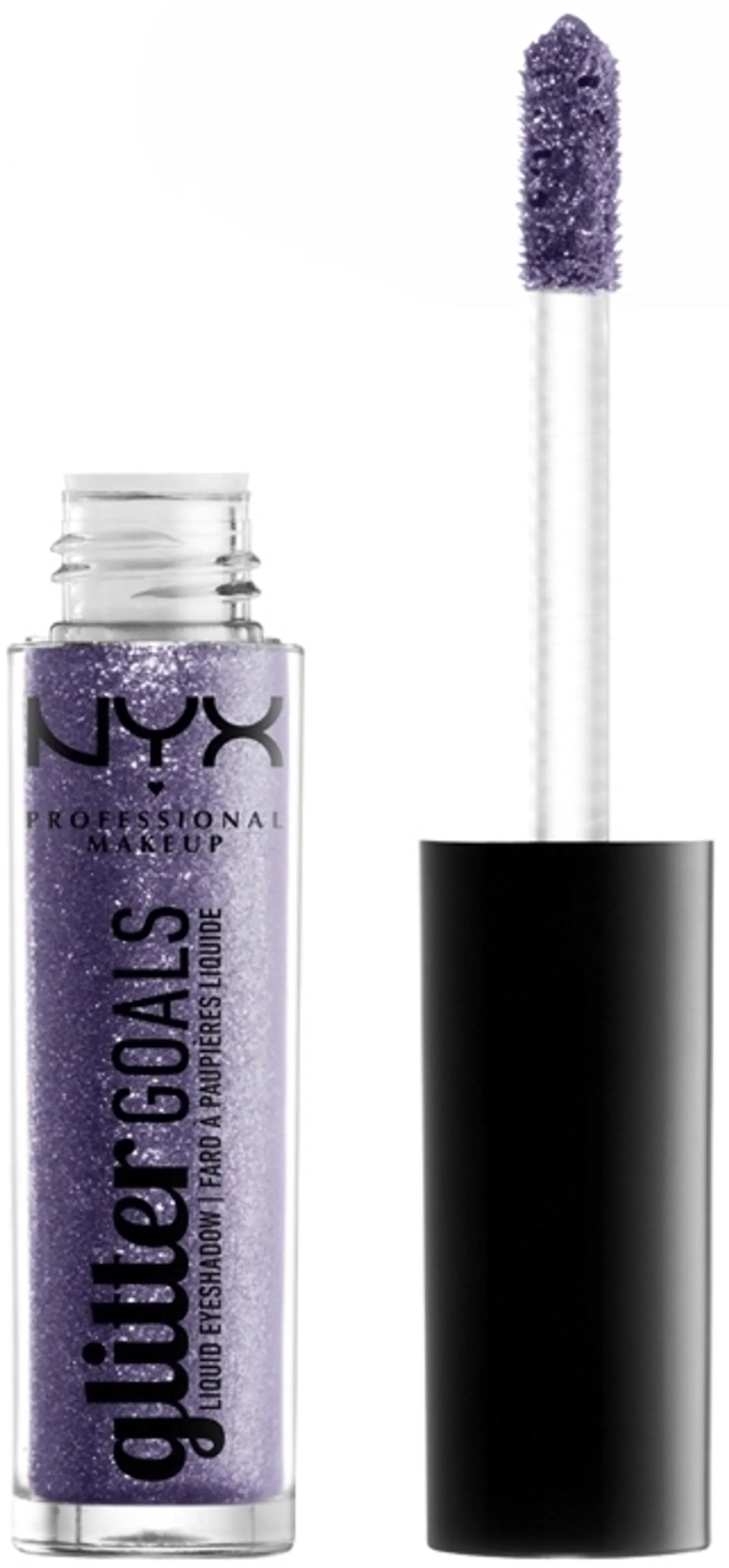NYX Professional Makeup Glitter Goals Liquid Eyeshadow nestemäinen luomiväri 3,5g