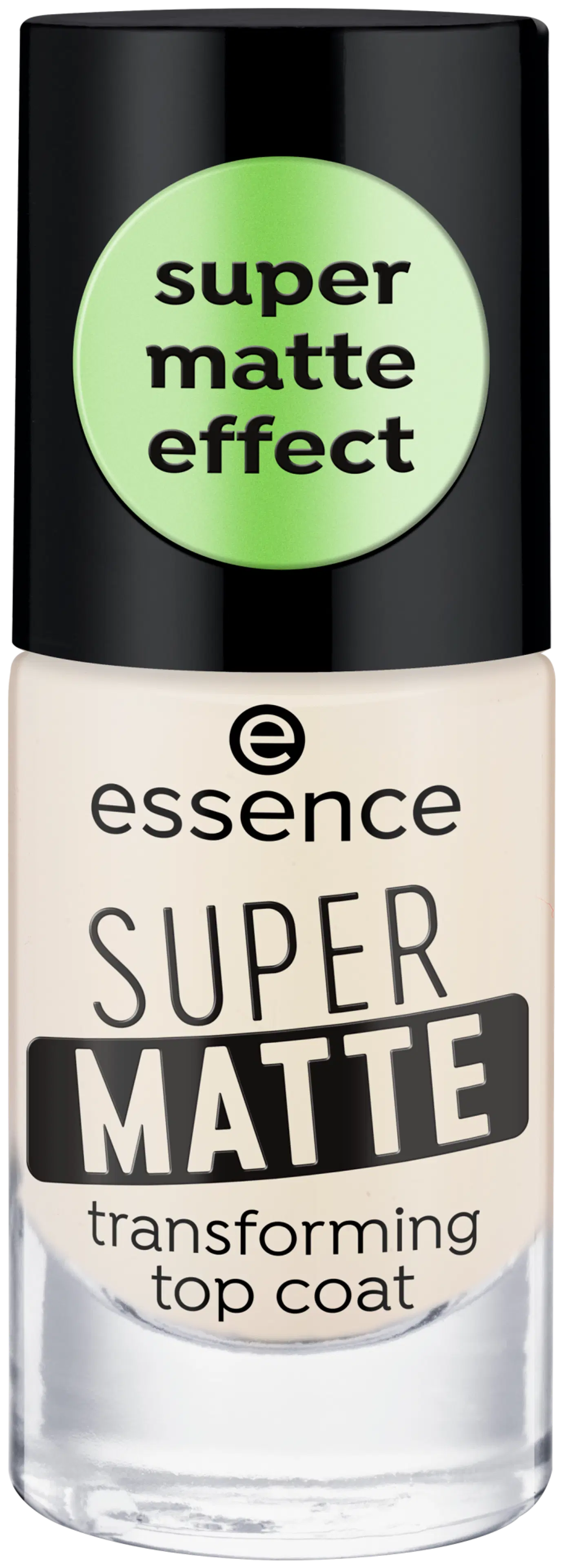 essence SUPER MATTE muuntava päällyslakka