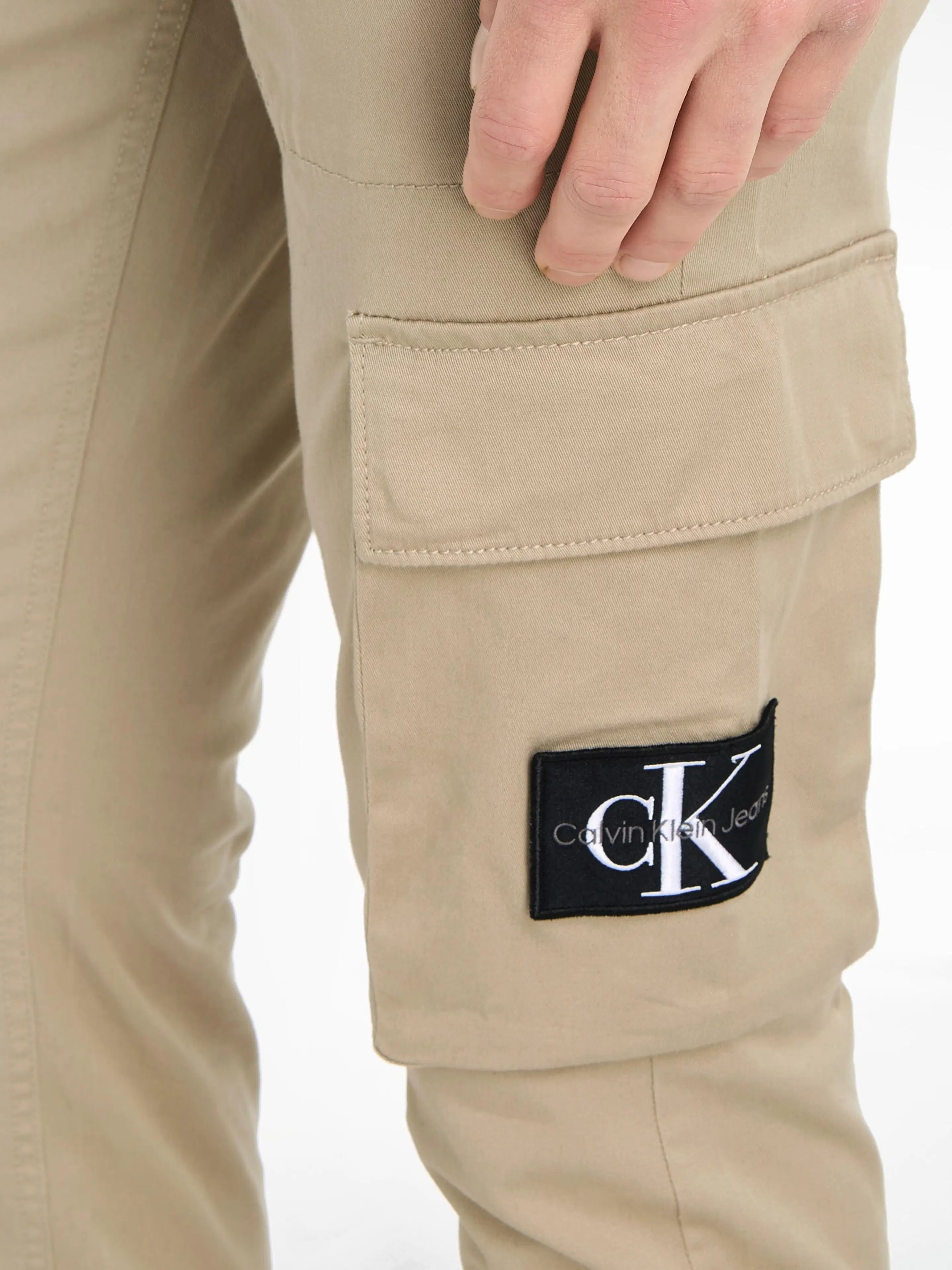 Calvin Klein jeans Skinny washed reisitaskuhousut