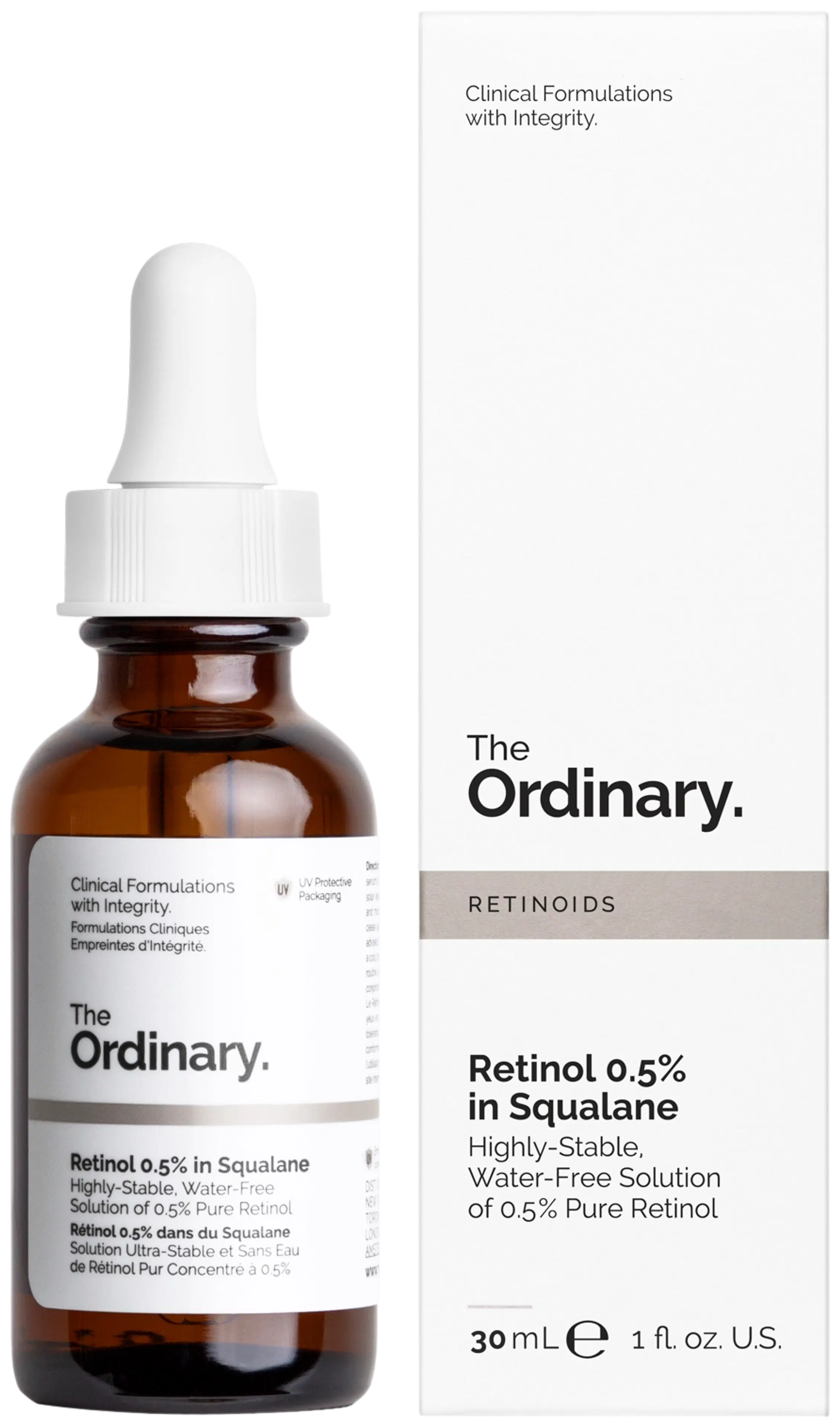 The Ordinary Retinol 0.5% in Squalane seerumi 30 ml
