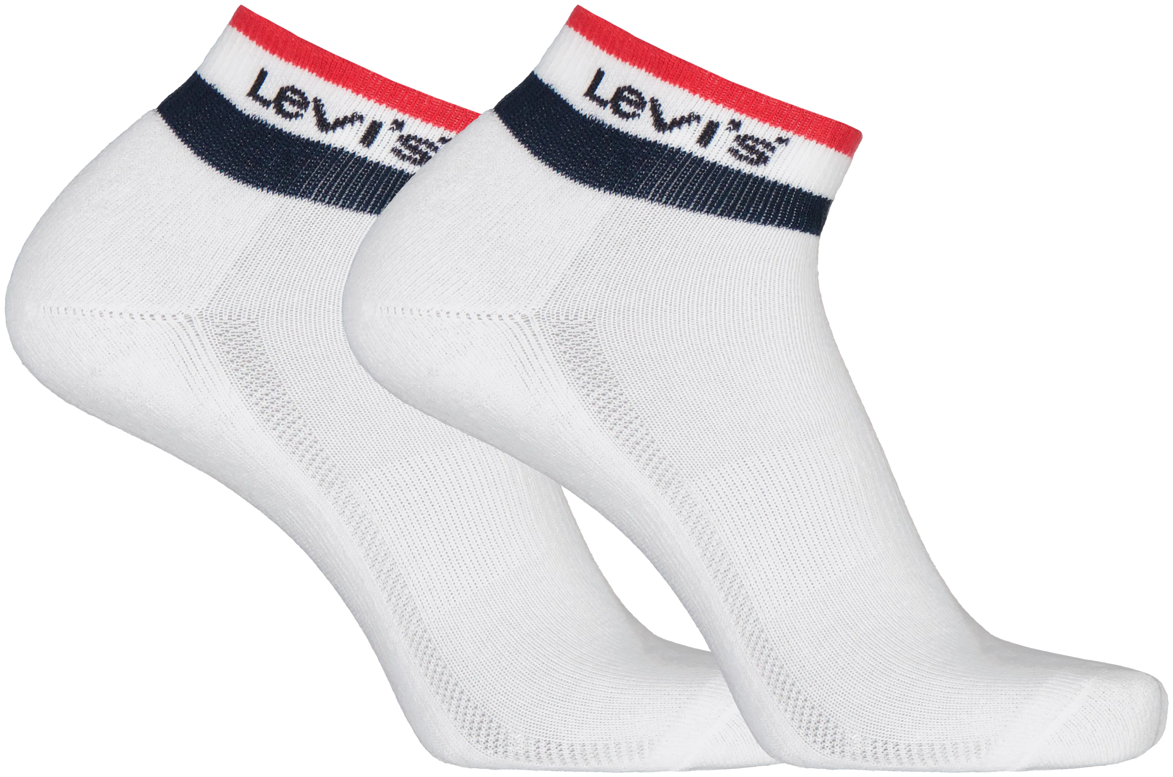 Levi's Mid Cut Sport Stripe 2-pack sukat