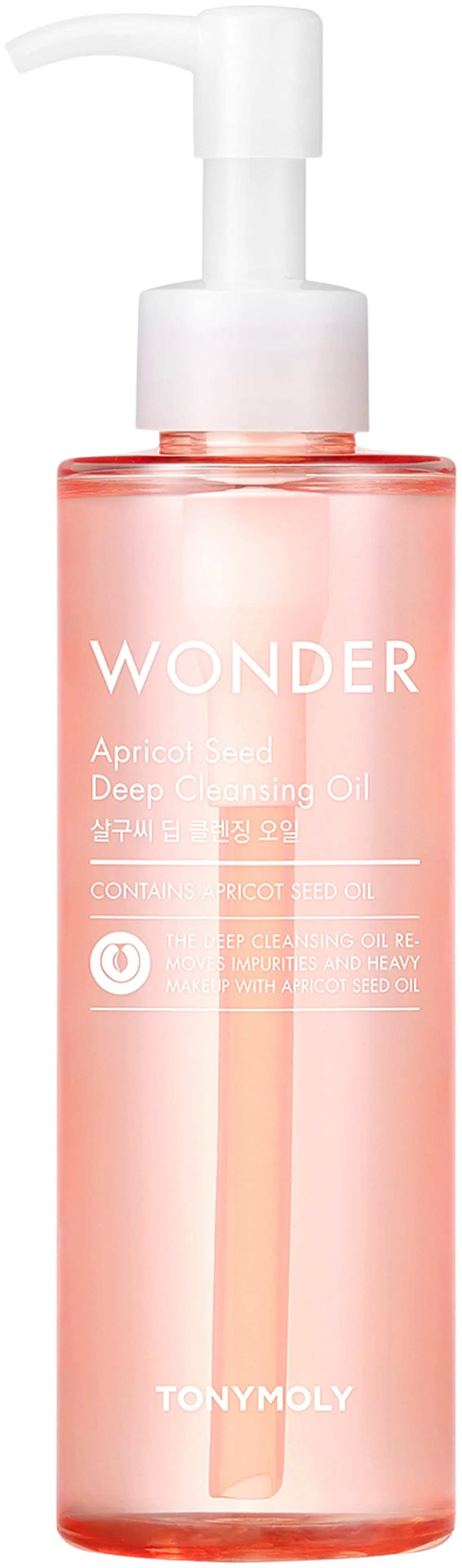 TONYMOLY Wonder Apricot Deep Cleansing Oil puhdistusöljy 190ml