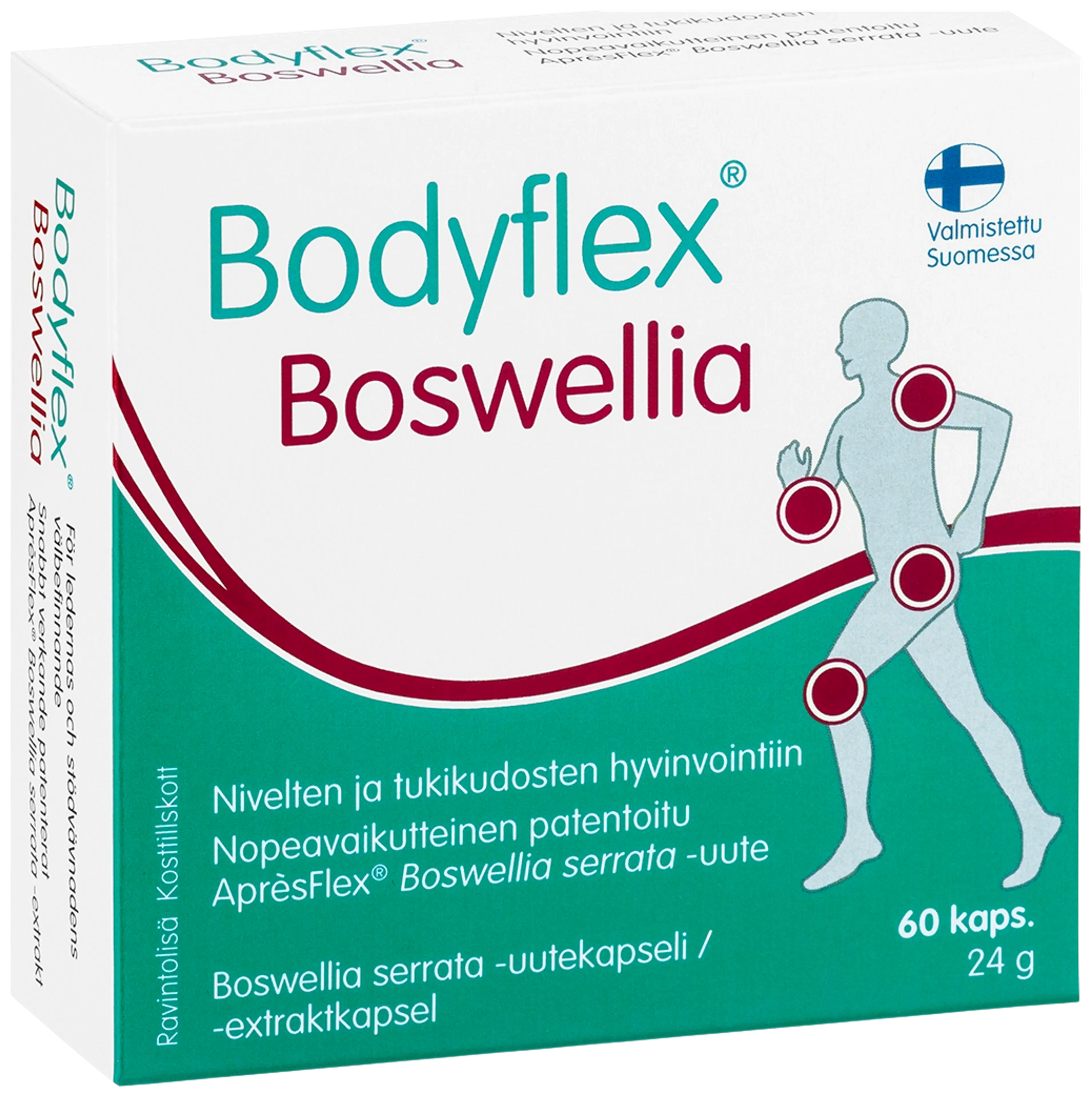 Bodyflex Boswellia Boswellia serrata -uutekapseli 60 kaps