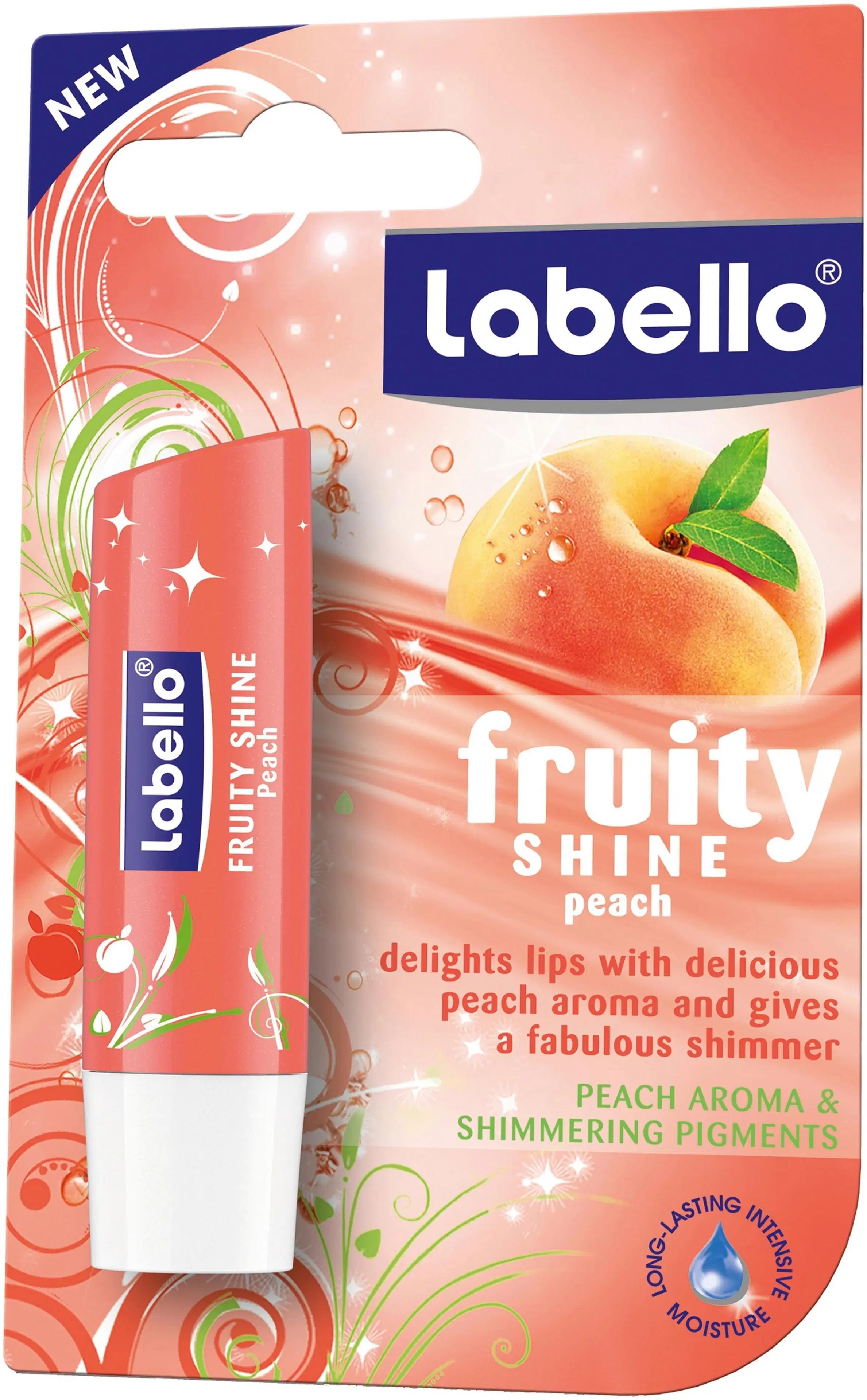 Labello 5,5ml Peach Shine -huulivoide