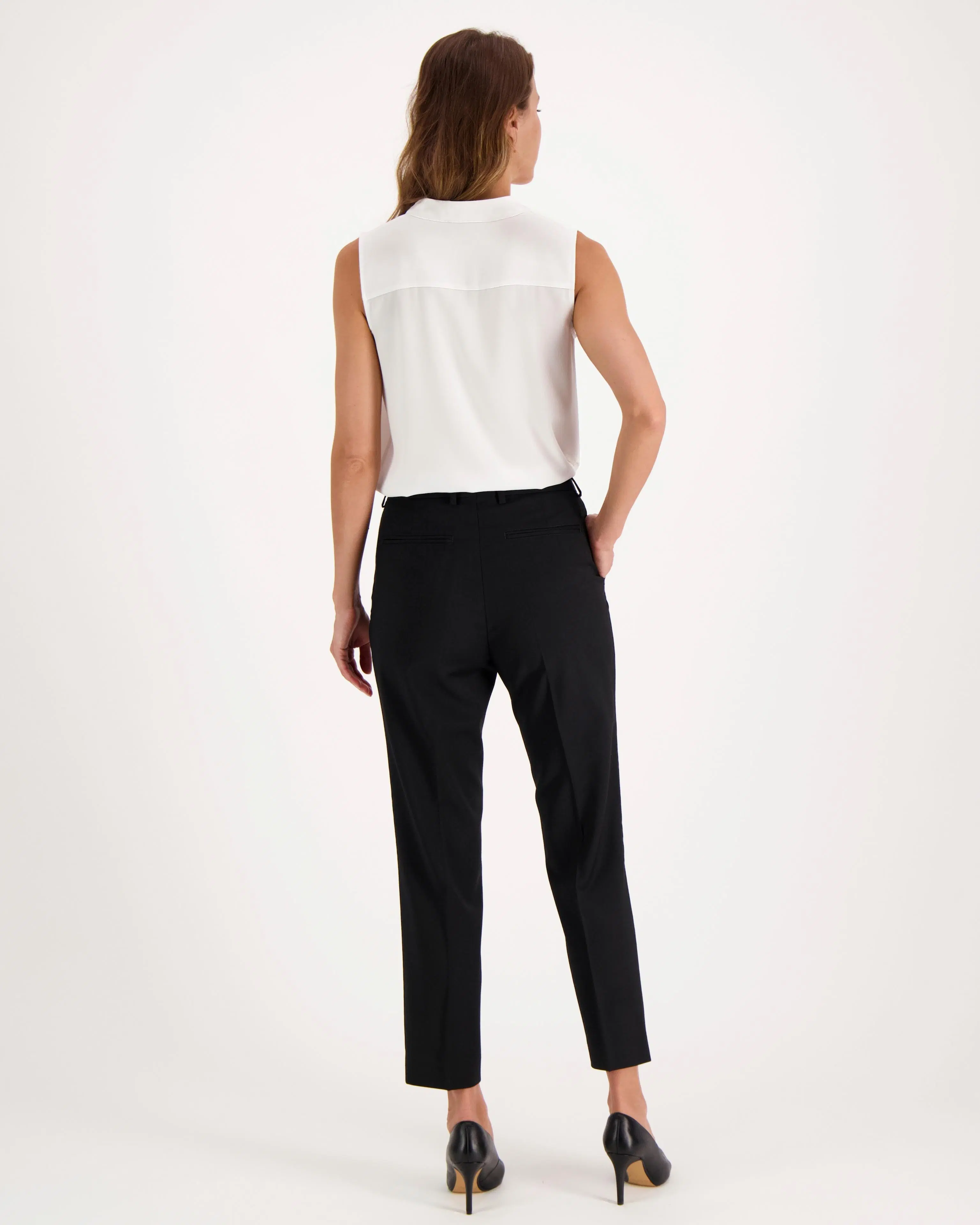 Filippa K Emma Cropped Cool Wool housut